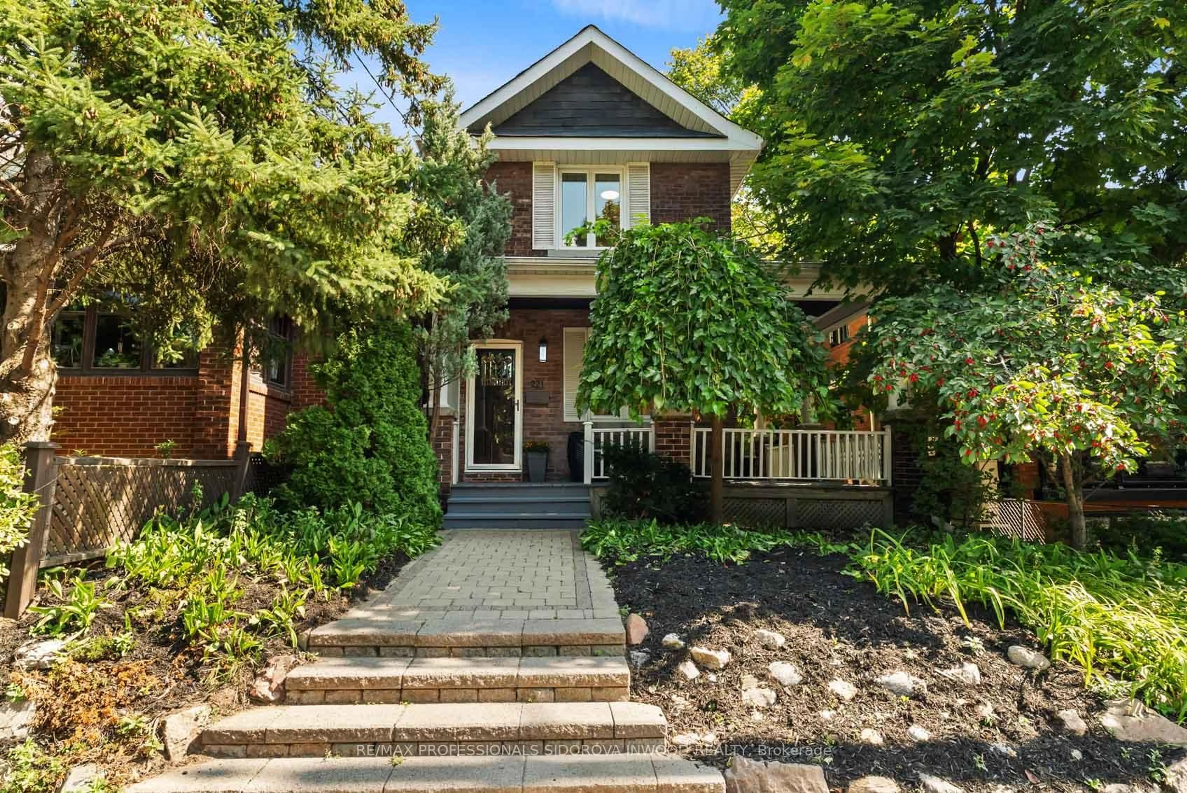 Home with brick exterior material, street for 221 Windermere Ave, Toronto Ontario M6S 3K2