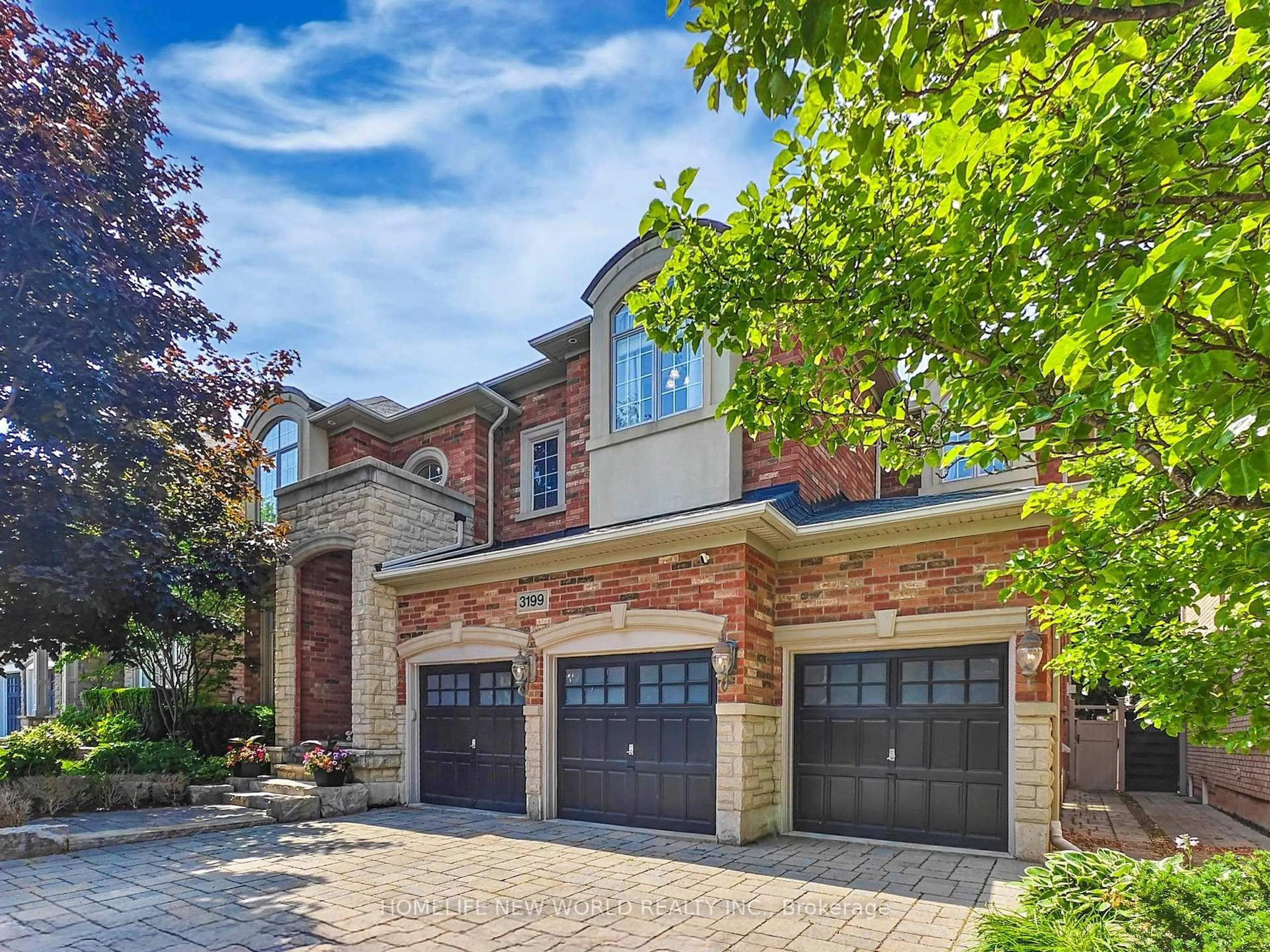 Home with brick exterior material, street for 3199 Ribble Cres, Oakville Ontario L6M 0B1