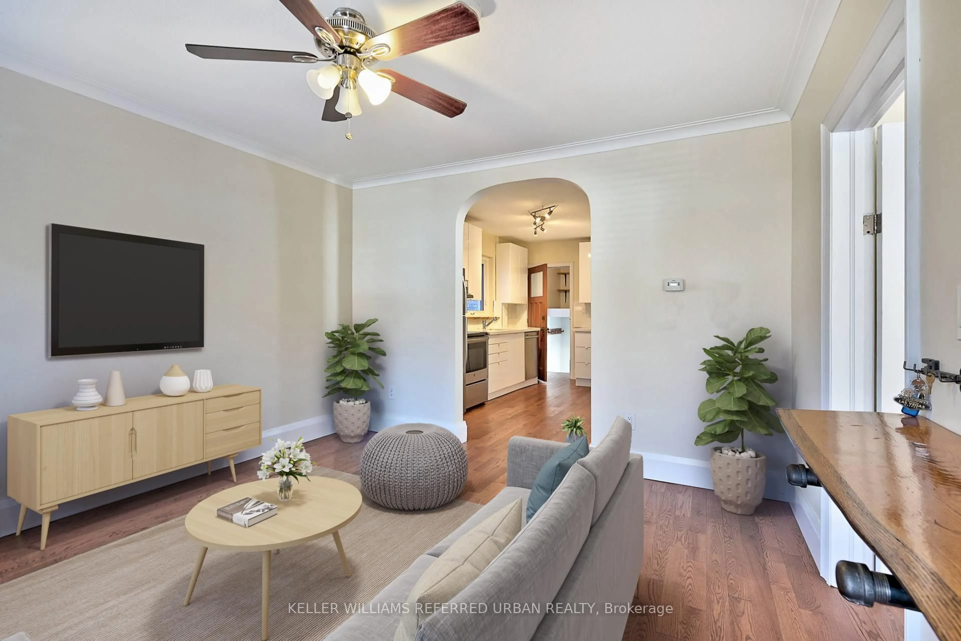 Living room with furniture, unknown for 64 Hilldale Rd, Toronto Ontario M6N 3Y2