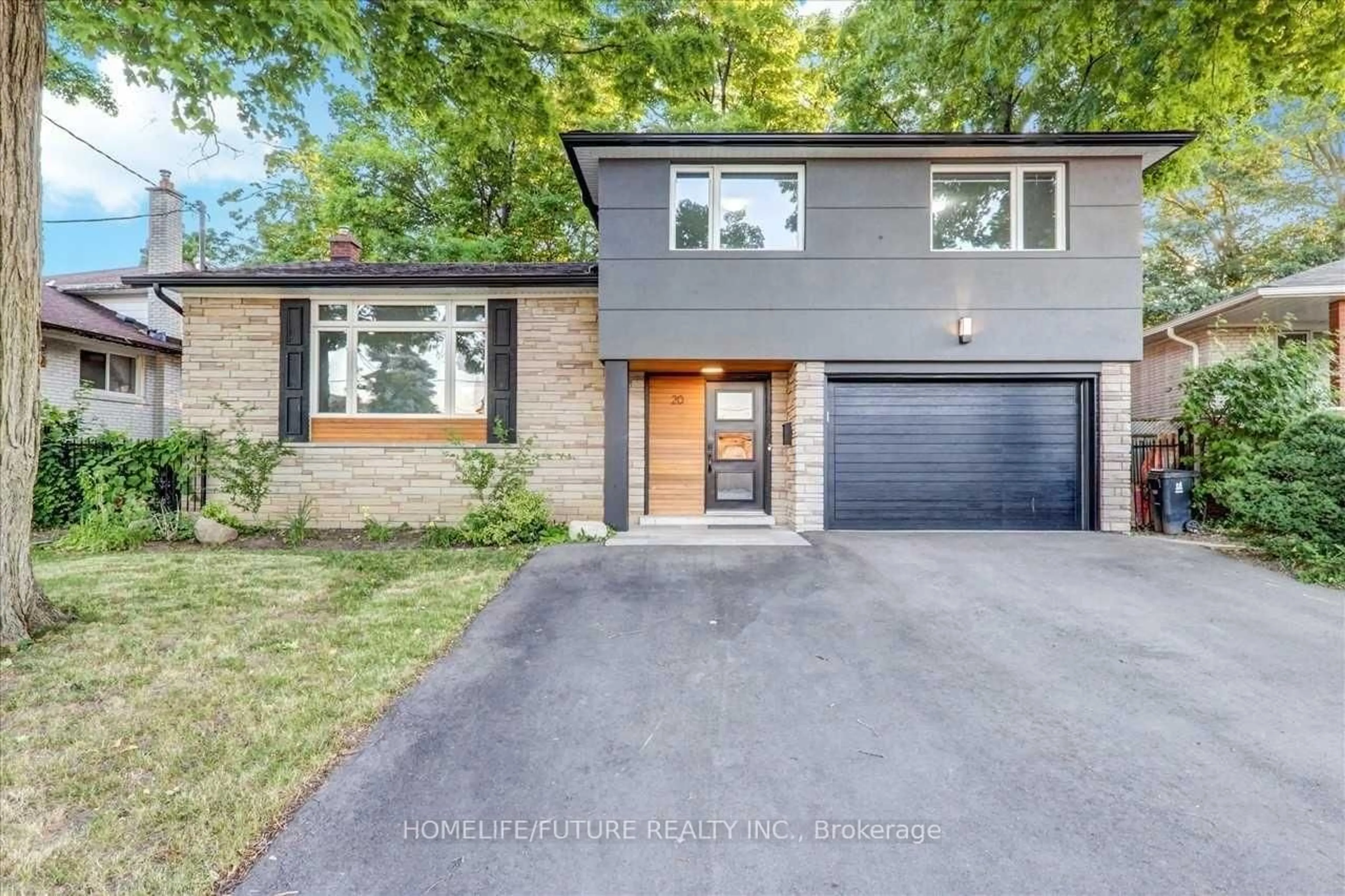 Home with brick exterior material, street for 20 Brantley Cres, Toronto Ontario M3J 1X5