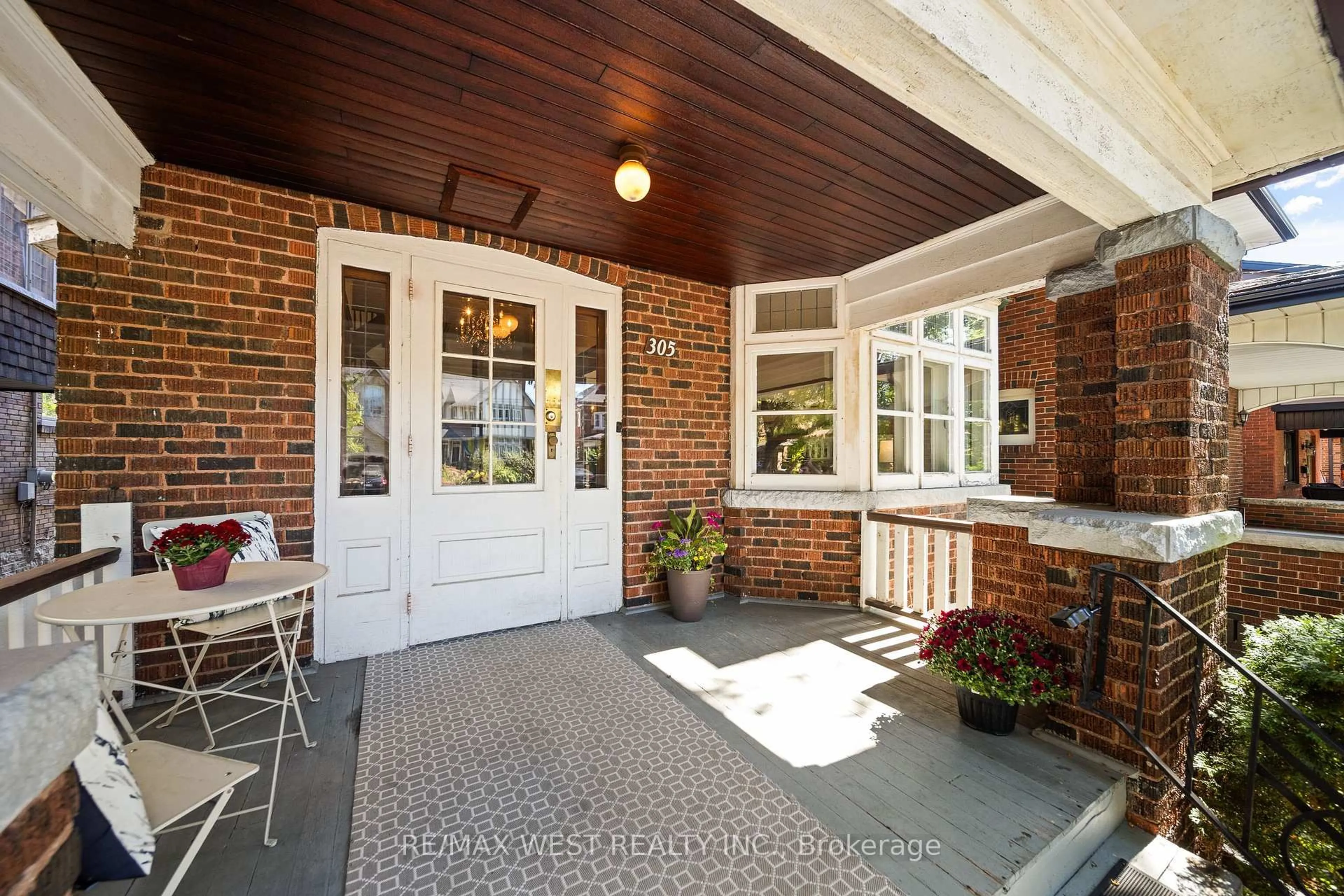 Home with brick exterior material, street for 305 Kennedy Ave, Toronto Ontario M6P 3C4