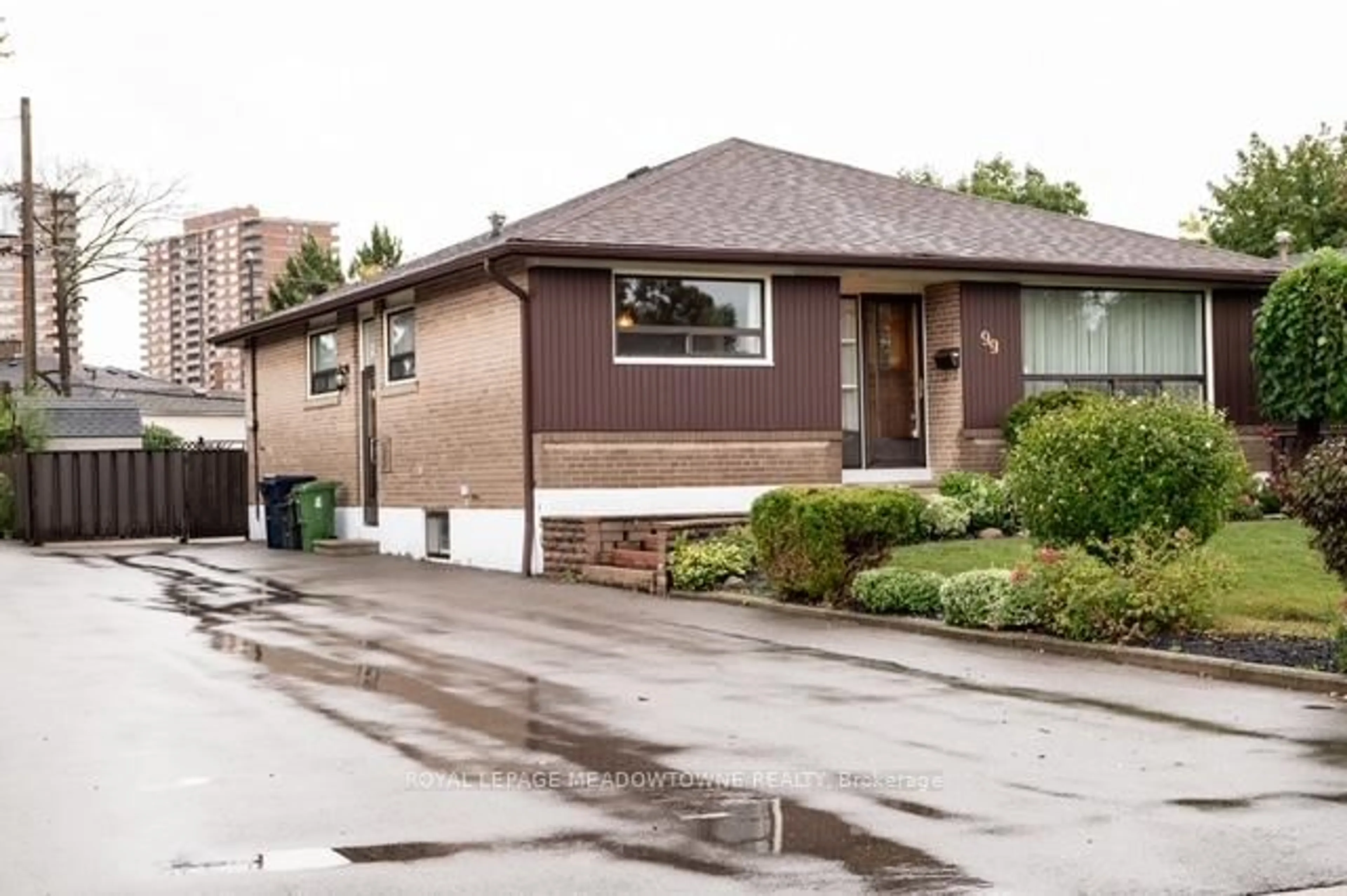 Home with brick exterior material, street for 99 Silverstone Dr, Toronto Ontario M9V 3G6