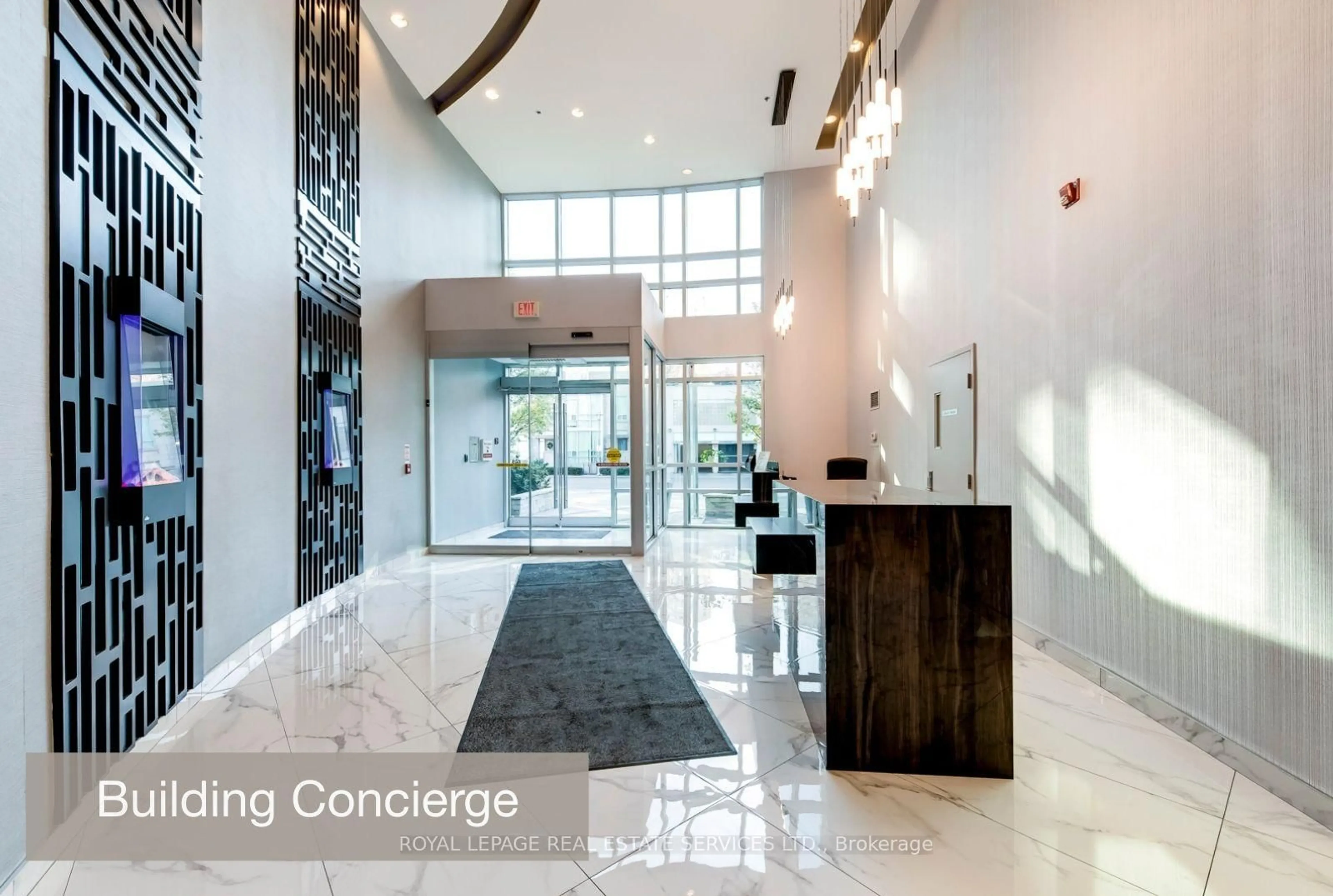 Lobby for 80 Absolute Ave #1302, Mississauga Ontario L4Z 0A5
