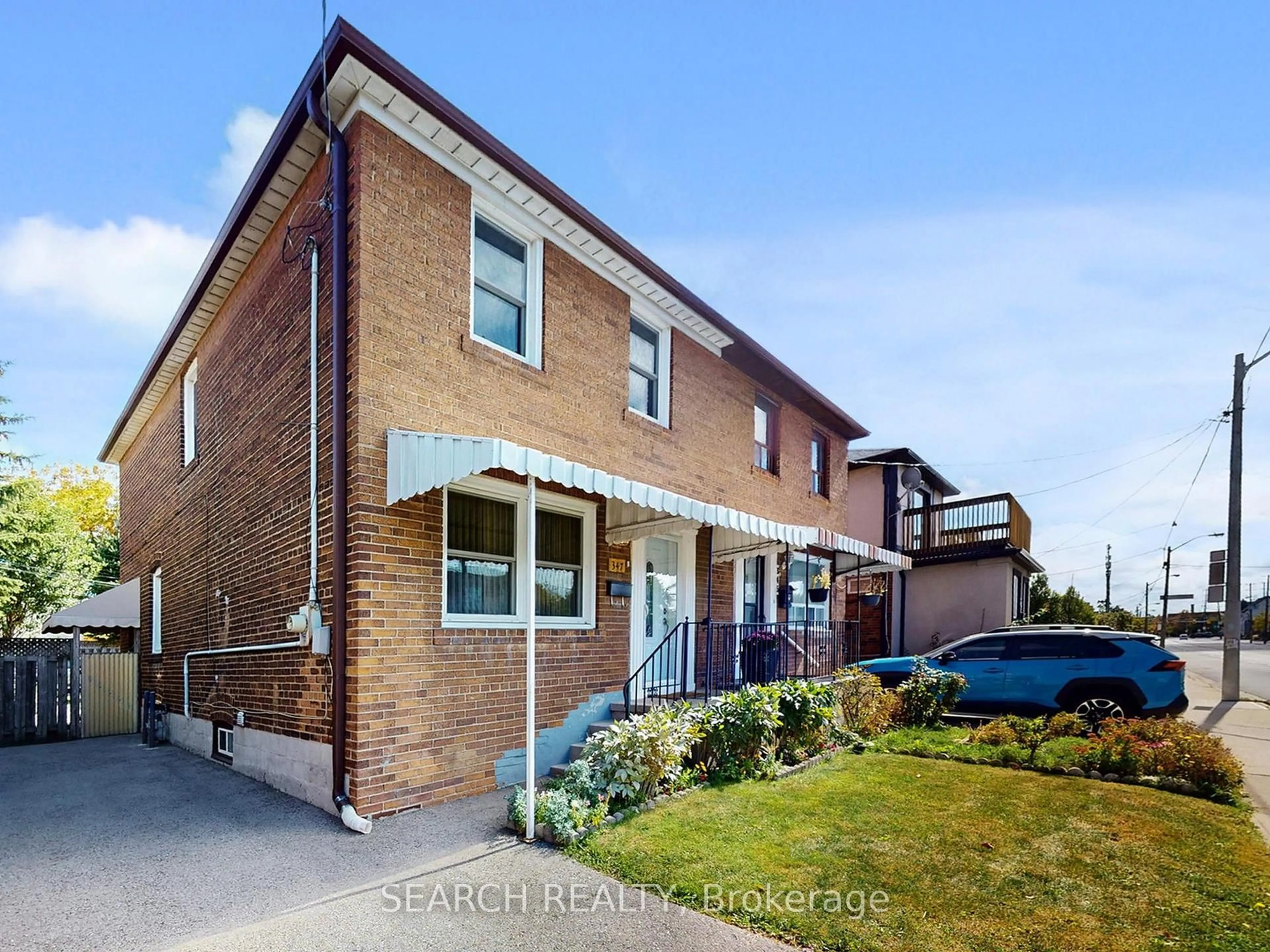 Home with brick exterior material, street for 347 Kipling Ave, Toronto Ontario M8V 3K6