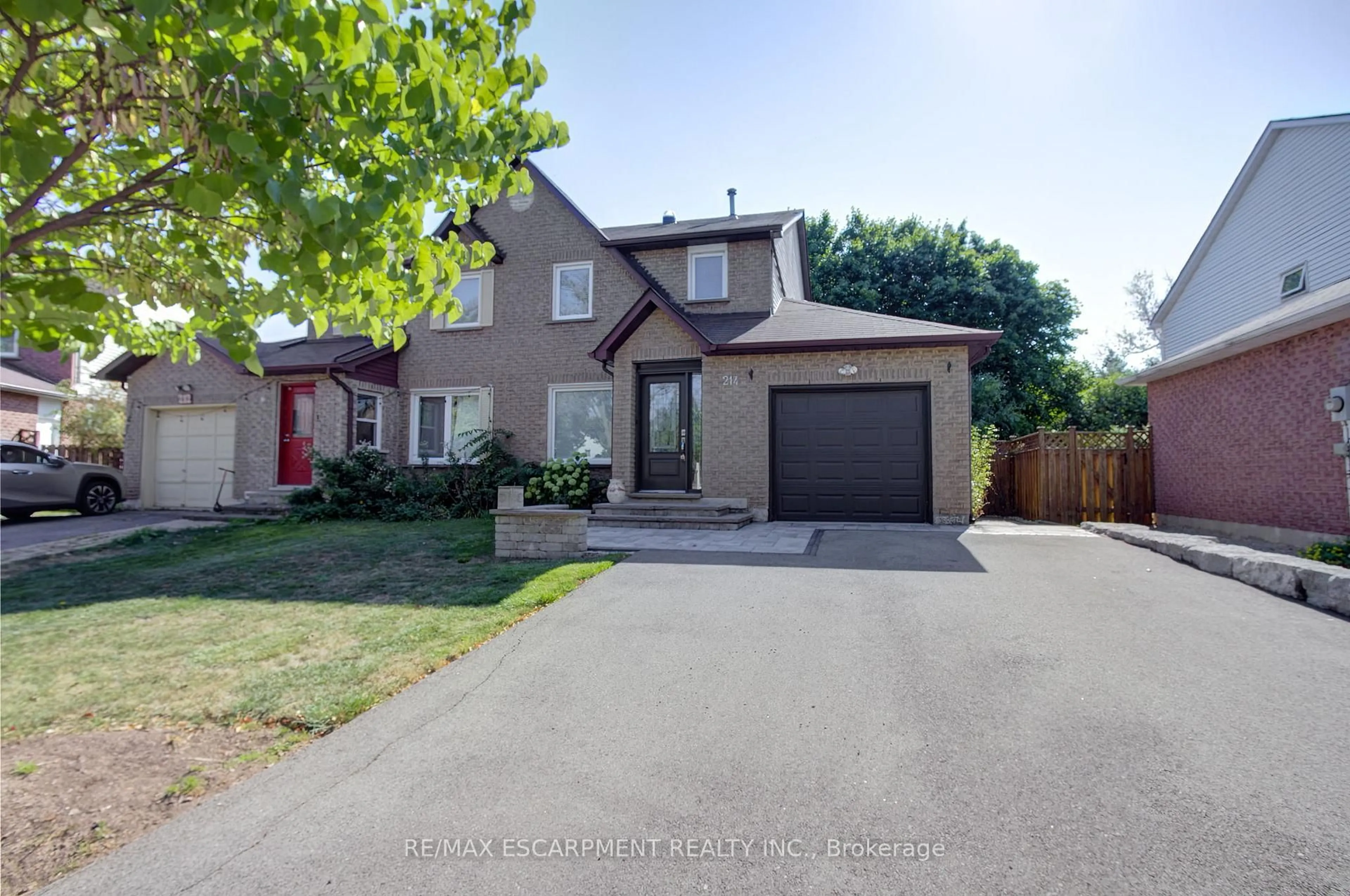 Home with brick exterior material, street for 214 Ross Lane, Oakville Ontario L6H 5K5