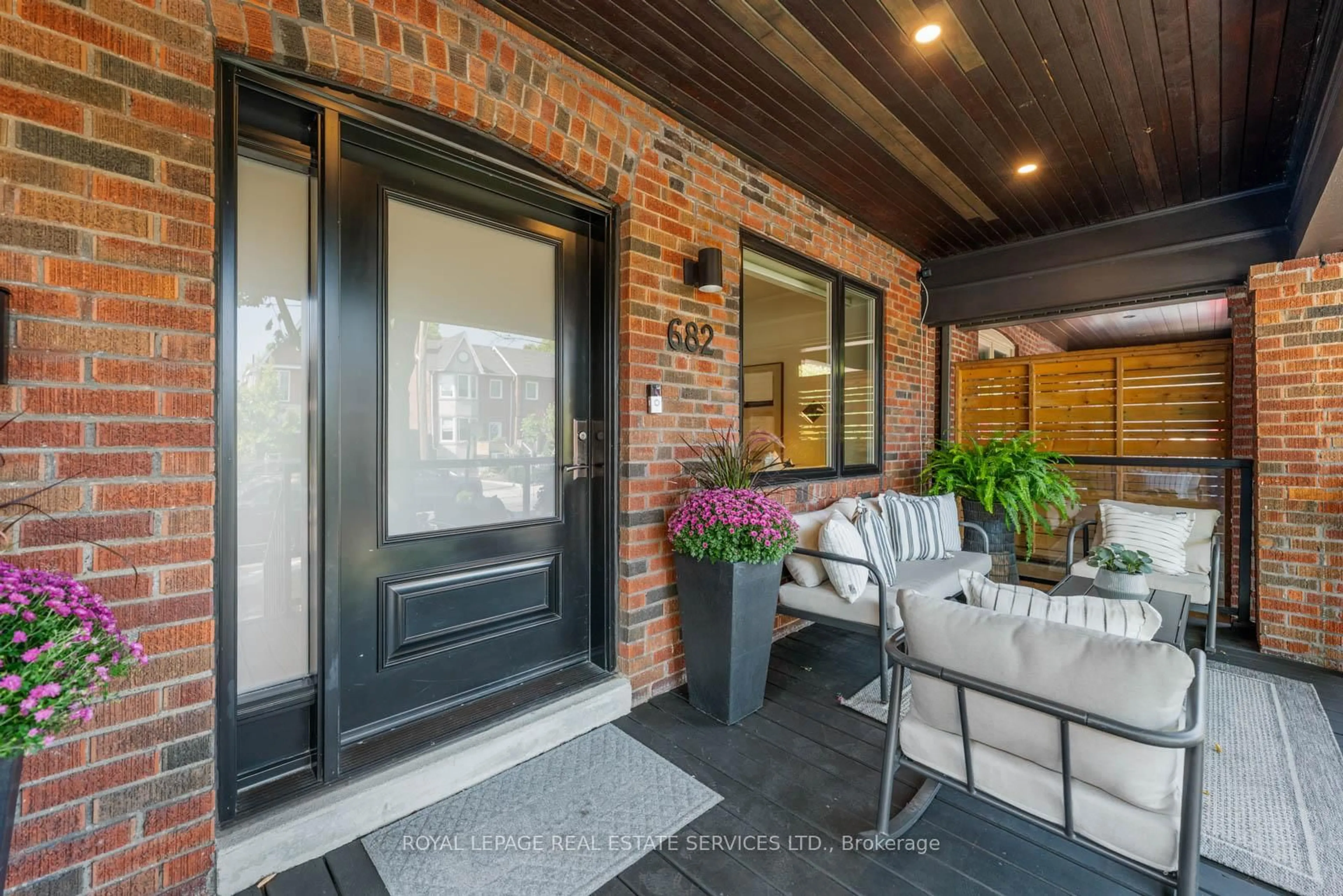 Home with brick exterior material, street for 682 Windermere Ave, Toronto Ontario M6S 3M1