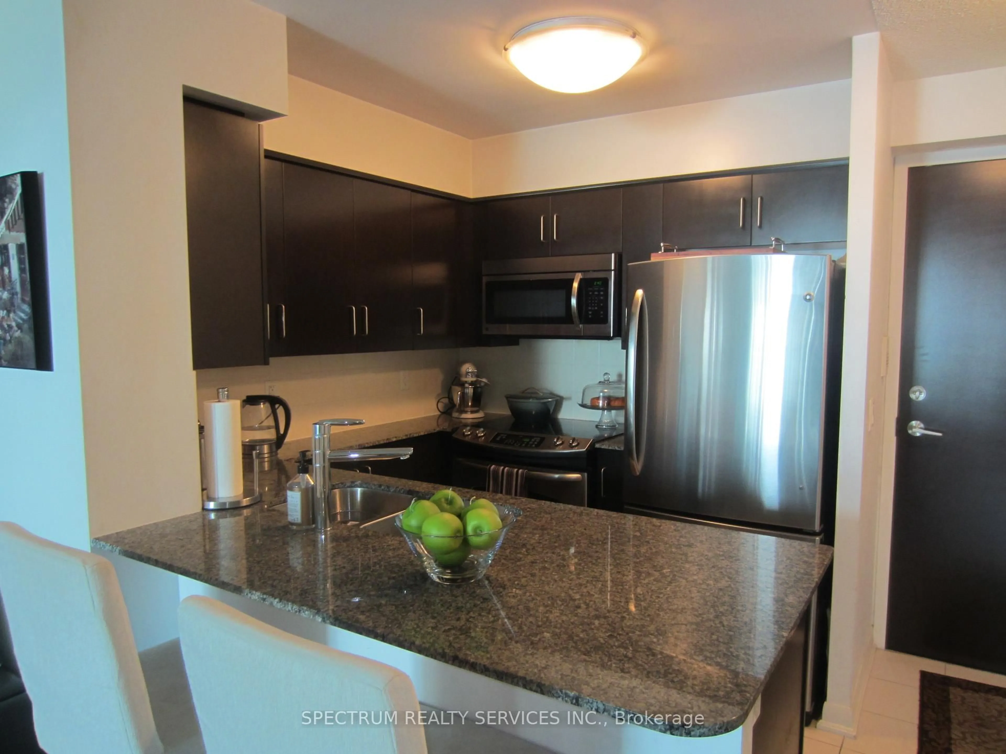 Standard kitchen, unknown for 215 Sherway Gdns #708, Toronto Ontario M9C 0A4