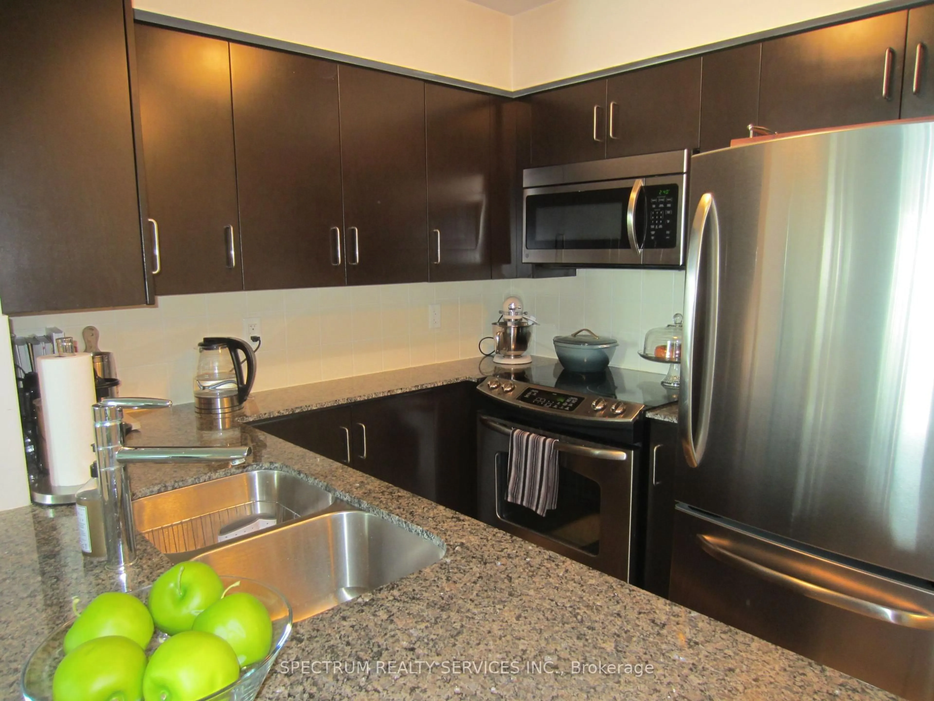 Standard kitchen, unknown for 215 Sherway Gdns #708, Toronto Ontario M9C 0A4
