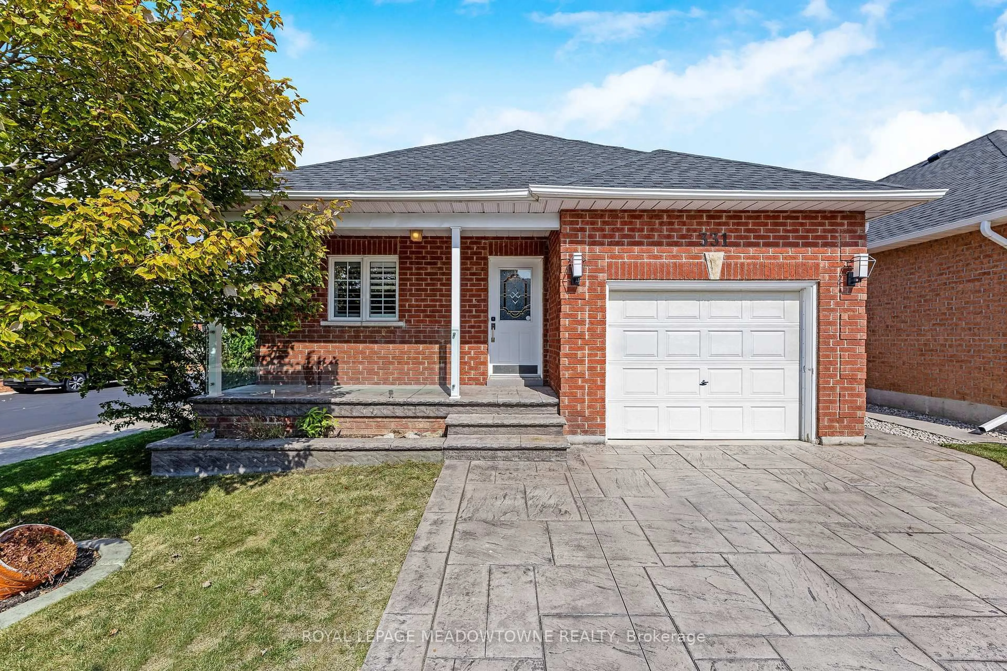 Home with brick exterior material, street for 331 Centennial Forest Dr, Milton Ontario L9T 5X4