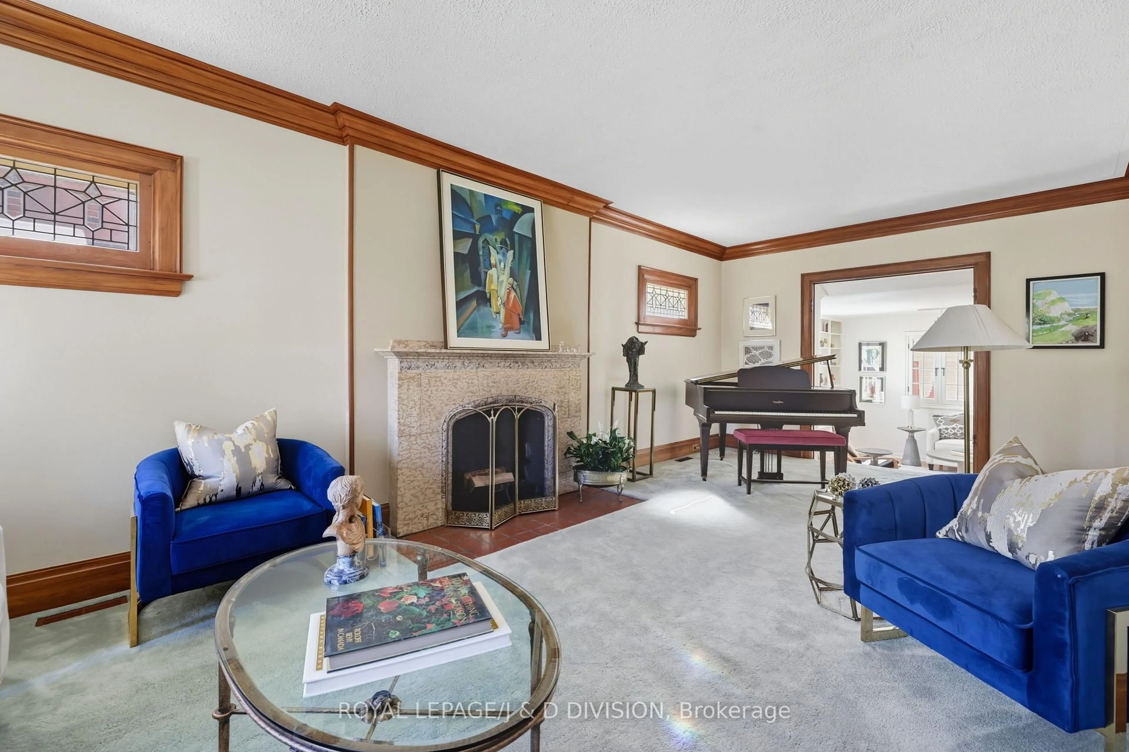 Living room with furniture, unknown for 18 Grenadier Hts, Toronto Ontario M6S 2W6