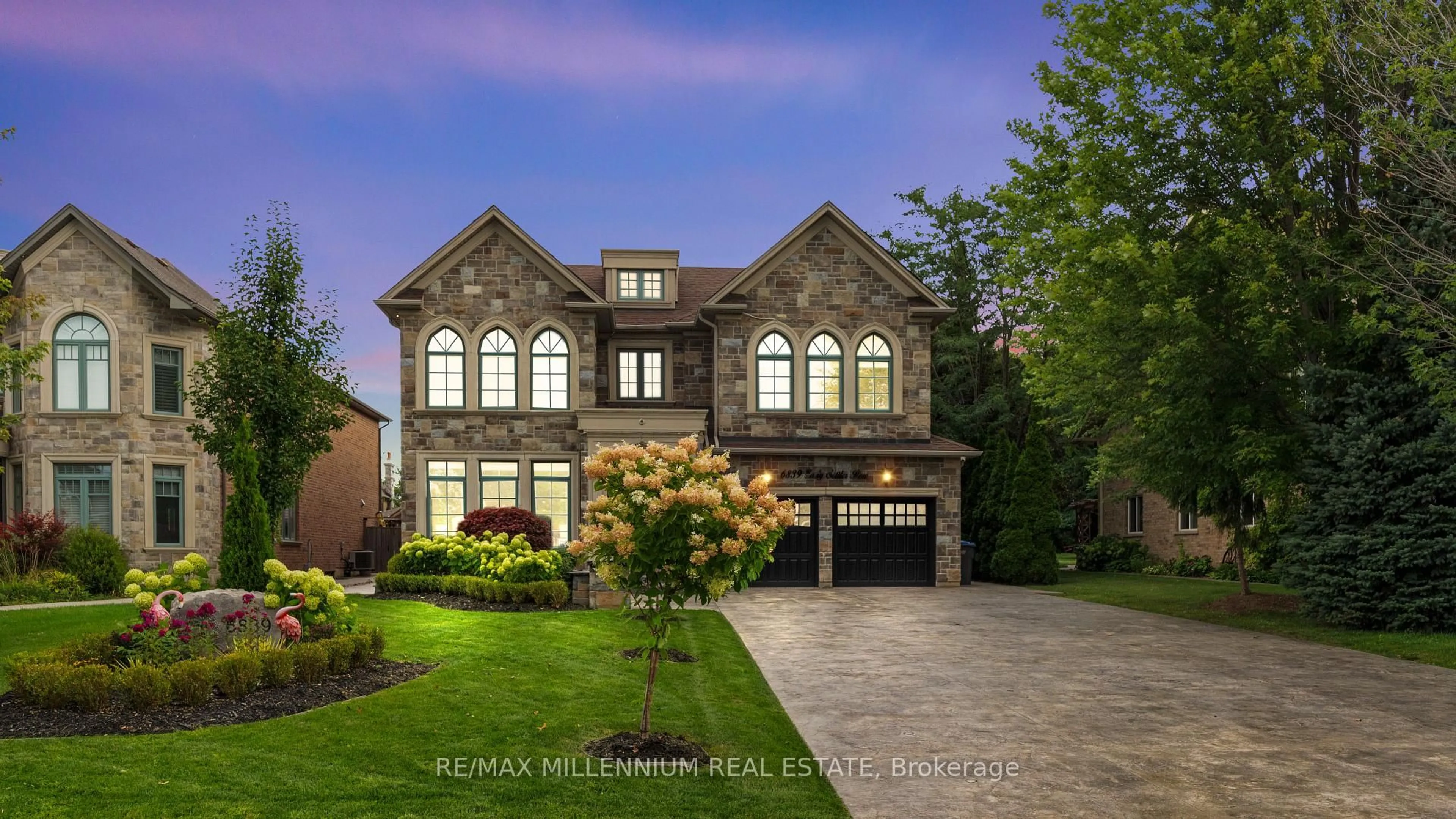 Home with brick exterior material, street for 6839 Early Settler Row, Mississauga Ontario L5W 1J5