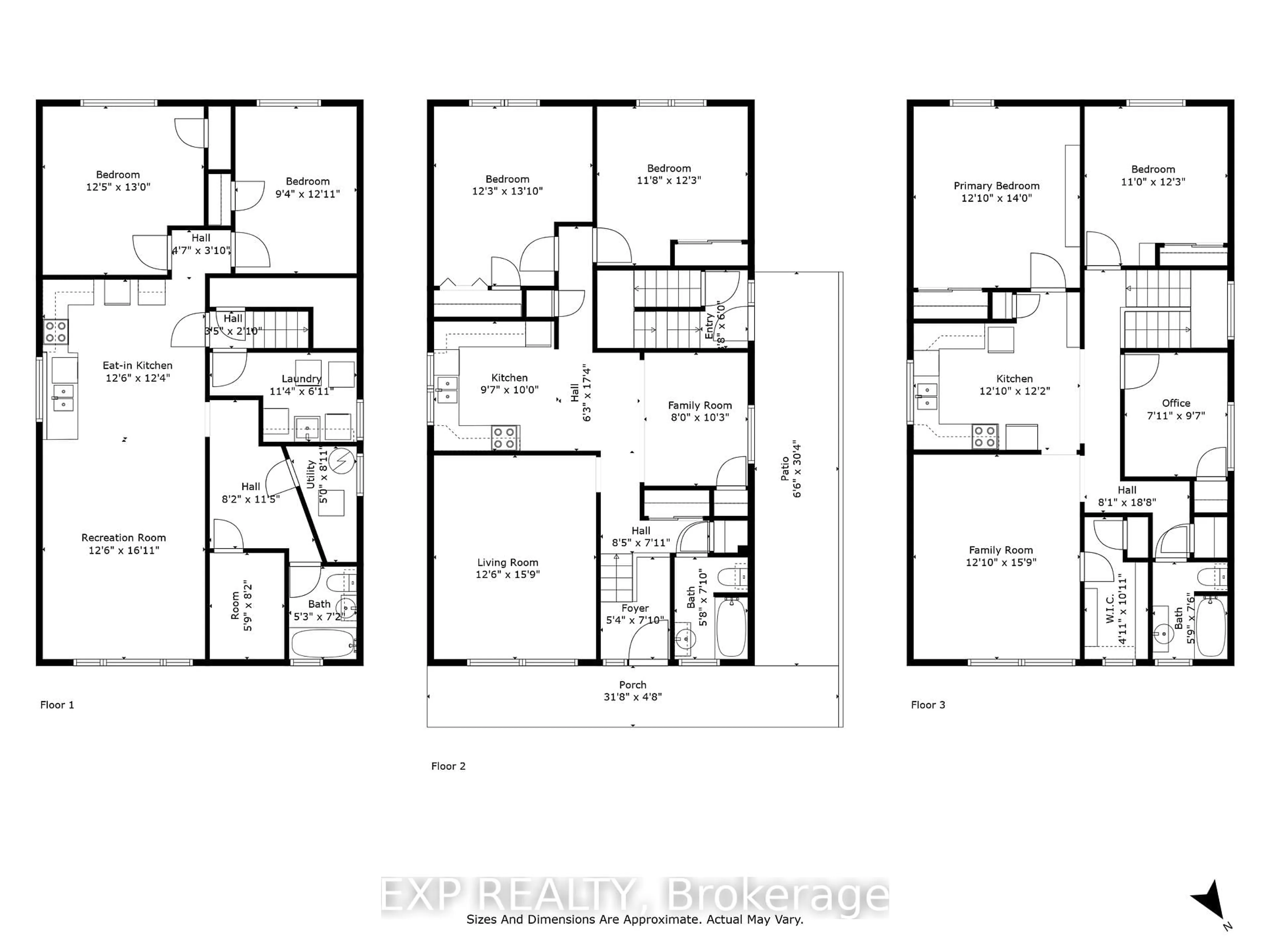Floor plan for 160 Varsity Rd, Toronto Ontario M6S 4P3