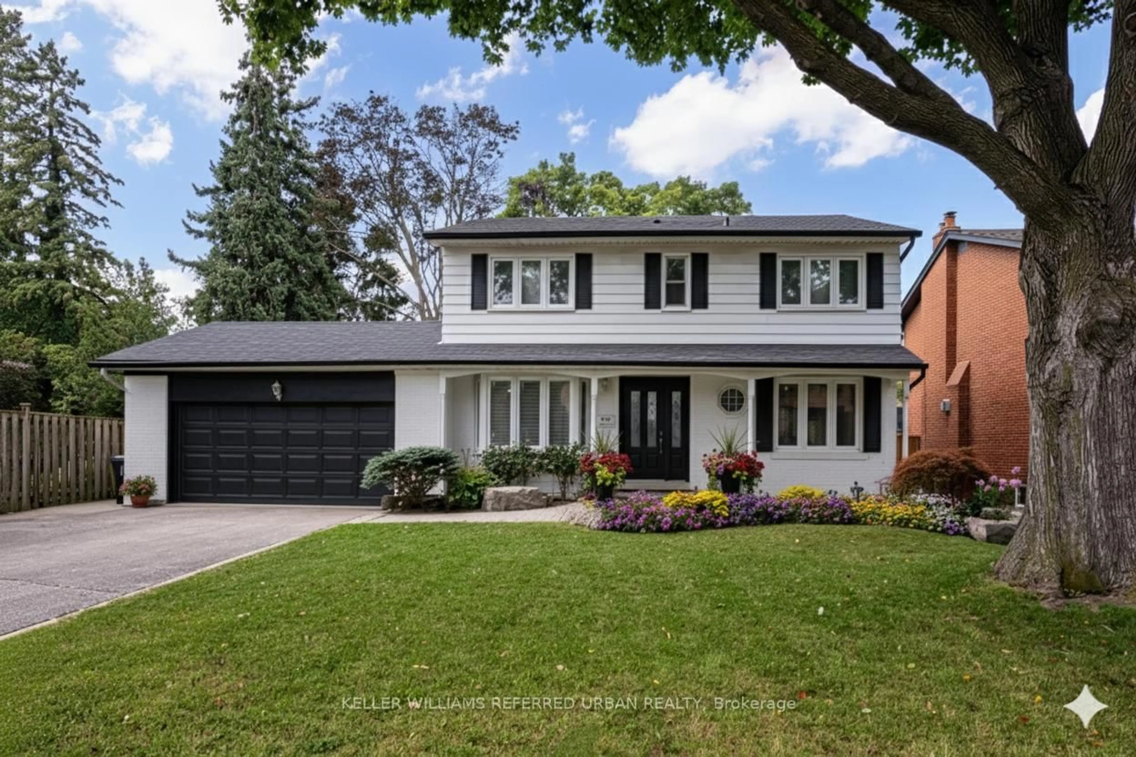 Home with brick exterior material, street for 26 Foxmeadow Rd, Toronto Ontario M9R 1E5