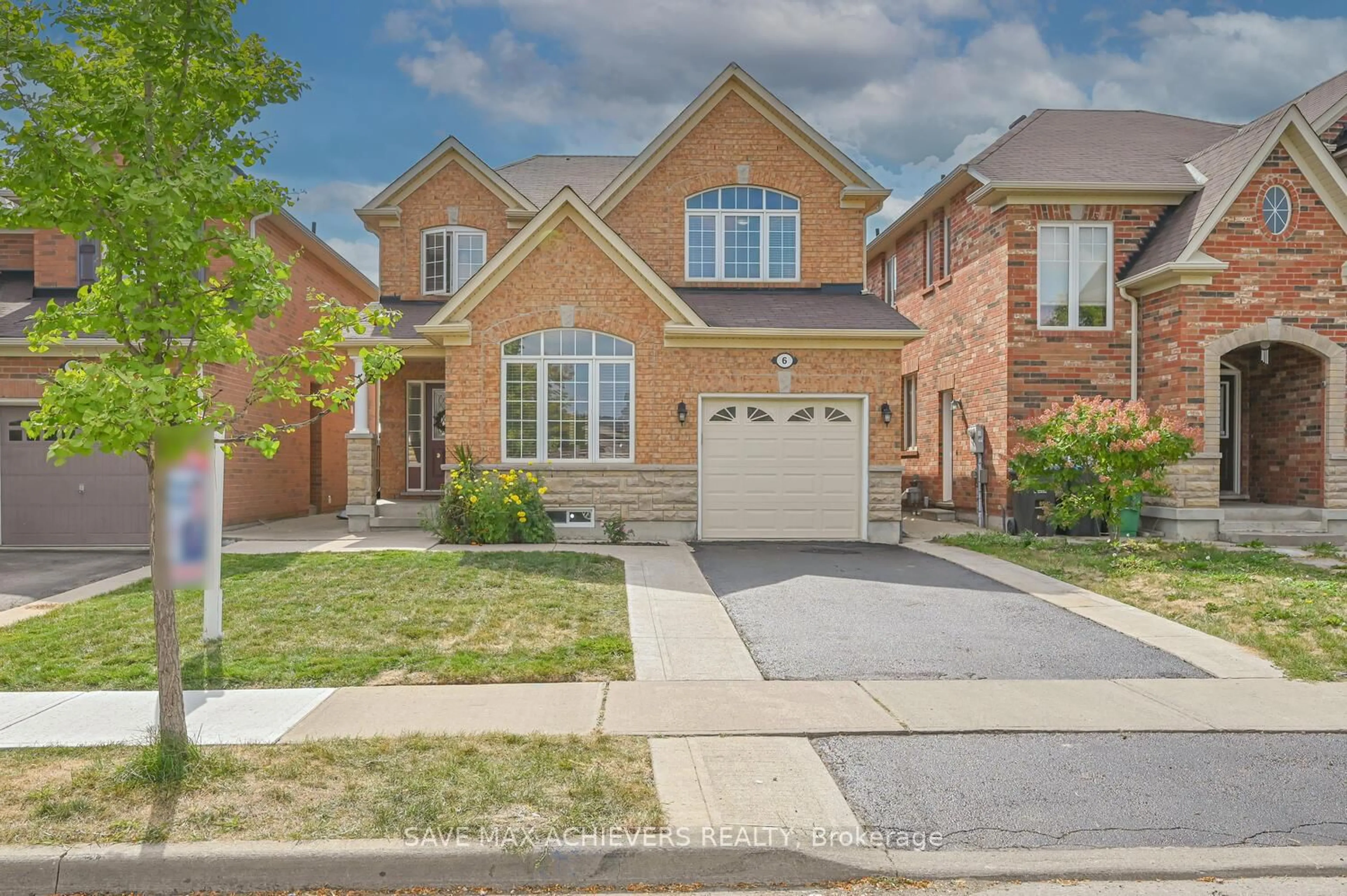 Home with brick exterior material, street for 6 Seascape Cres, Brampton Ontario L6P 3C3