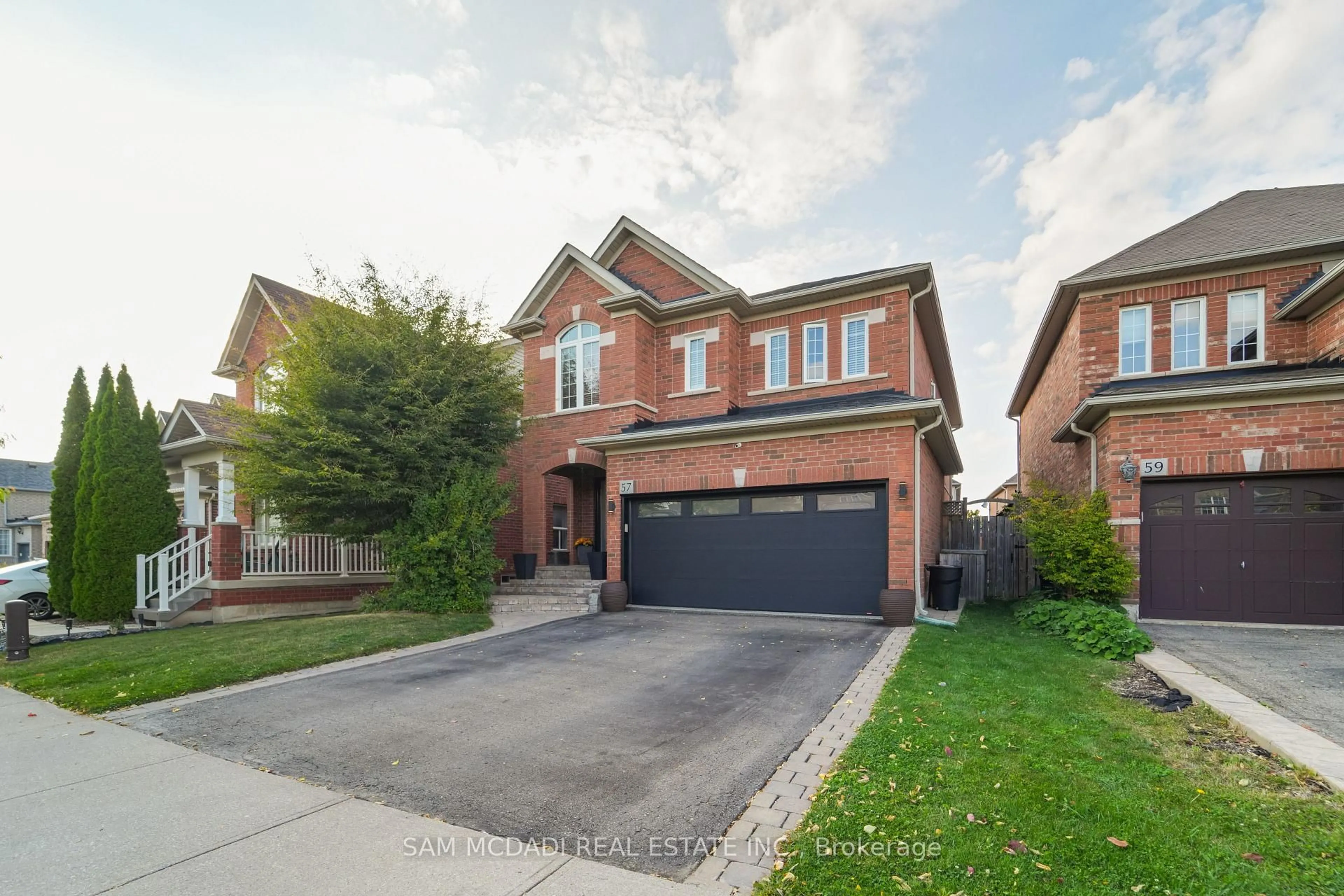 Home with brick exterior material, street for 57 Milfoil St, Halton Hills Ontario L7G 6M6
