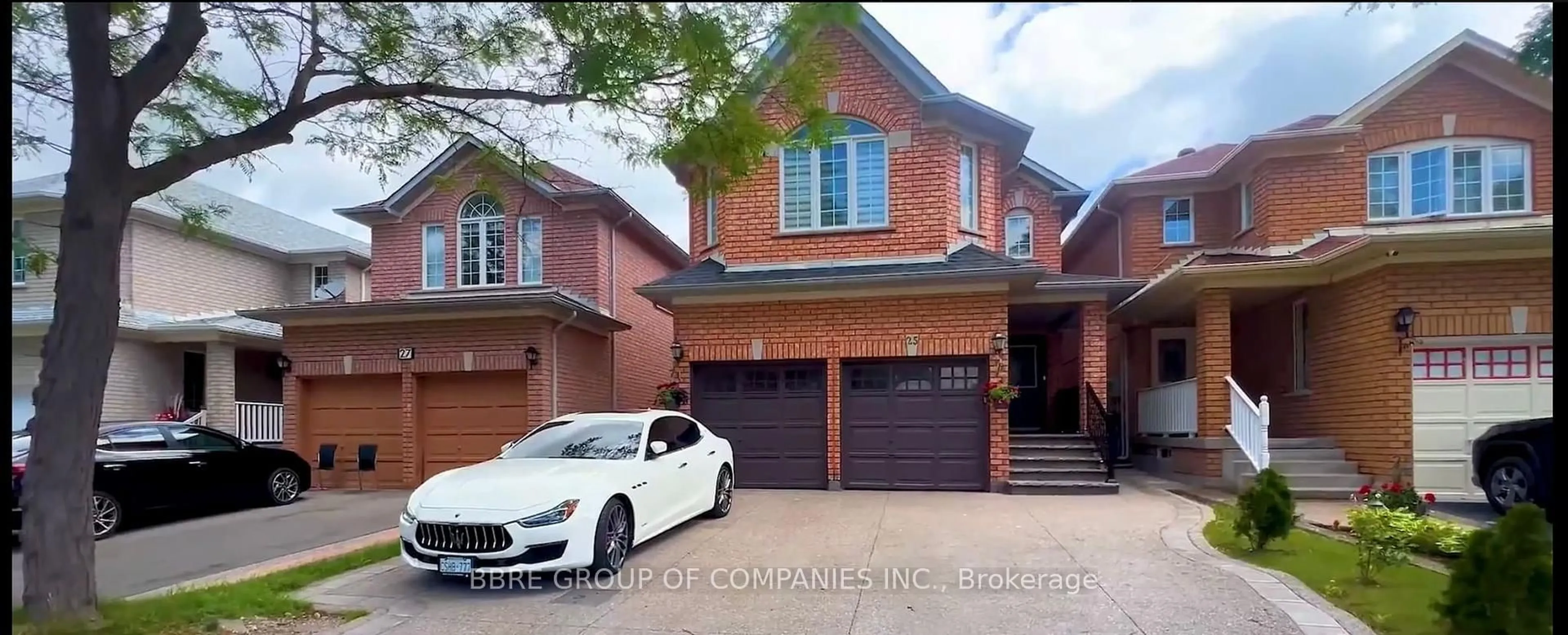 Home with brick exterior material, street for 25 Golden Eagle Rd, Brampton Ontario L6R 1Z4