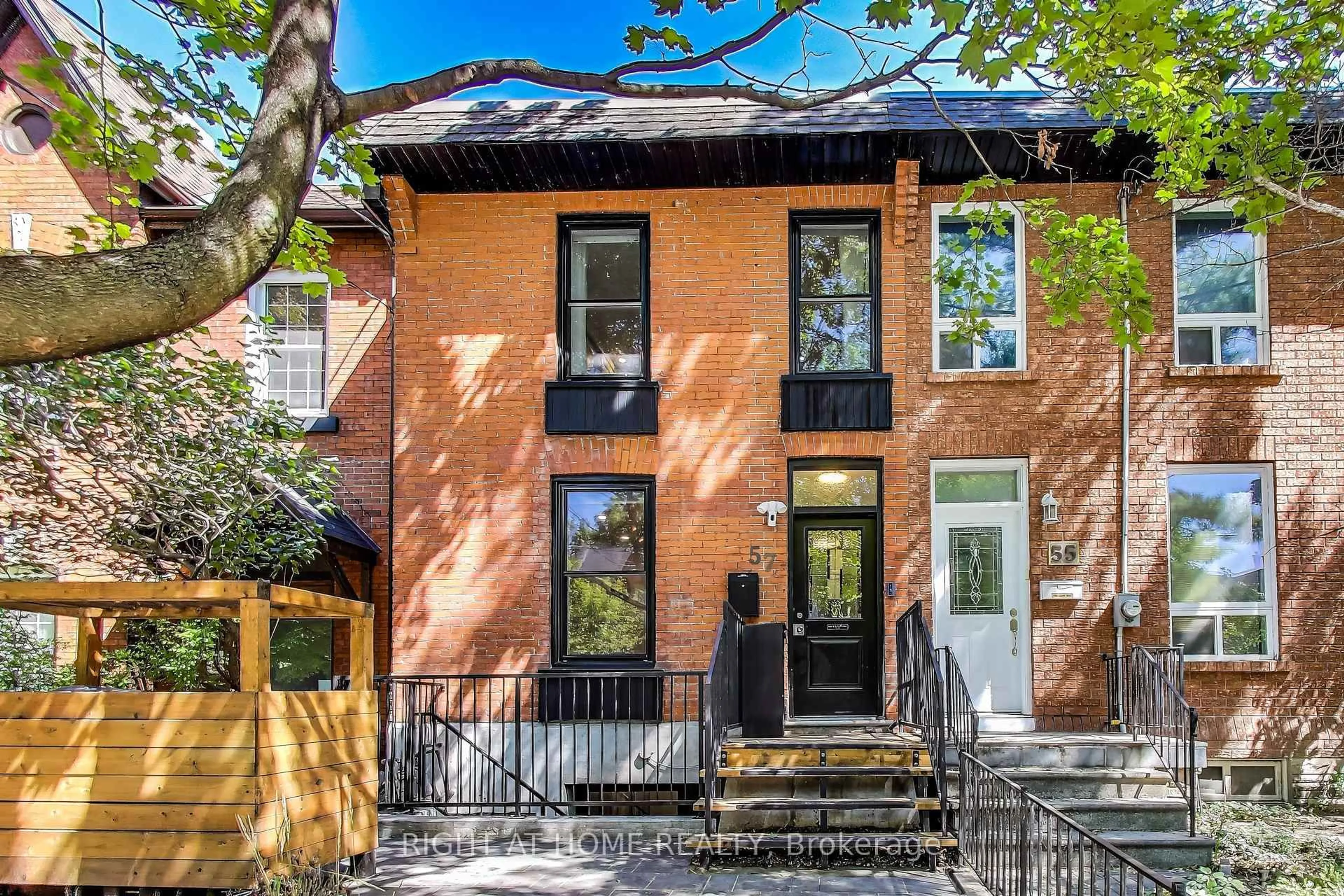 Home with brick exterior material, street for 57 Gwynne Ave, Toronto Ontario M6K 2C5