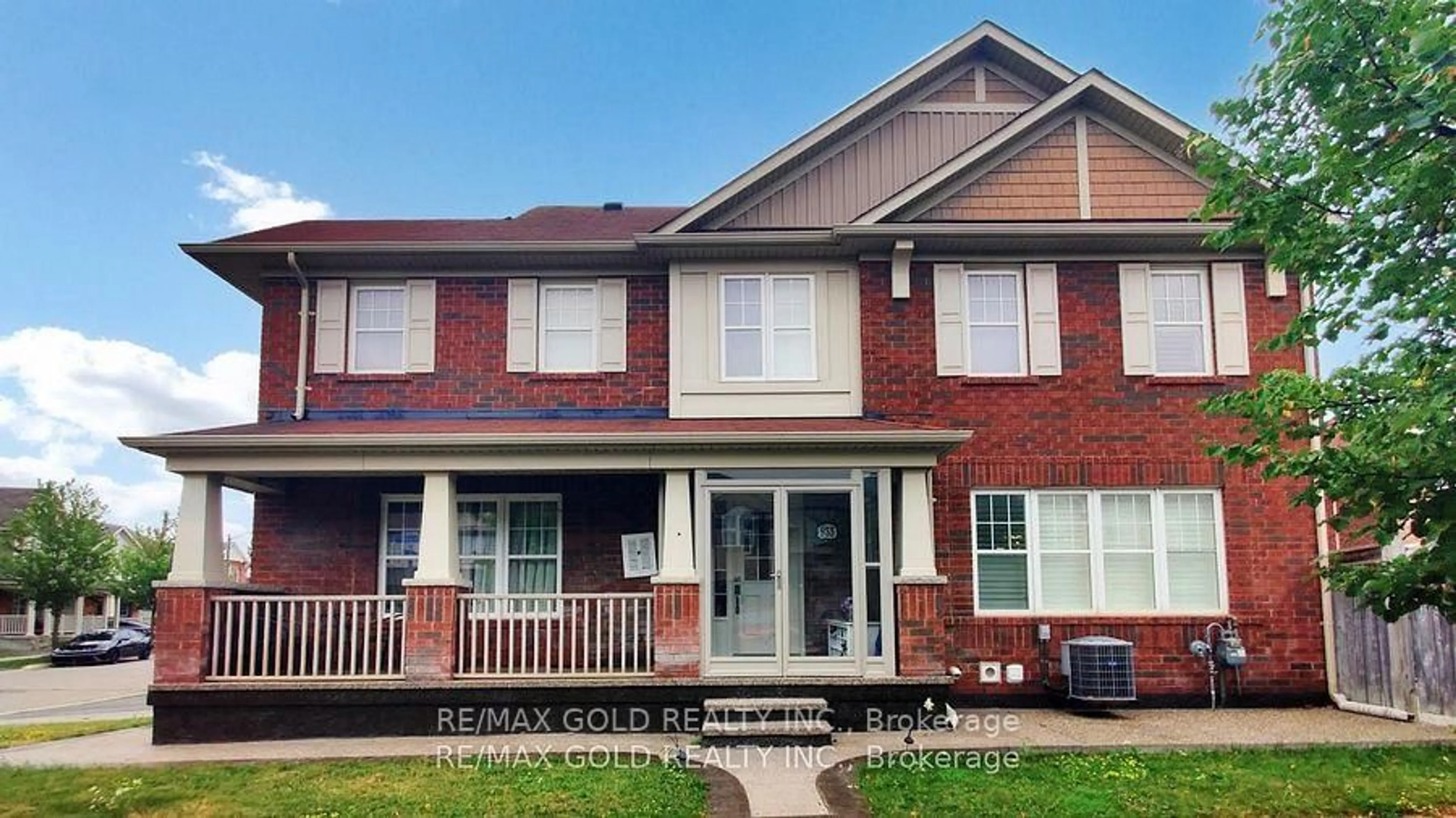 Home with brick exterior material, street for 933 Raftis Cres, Milton Ontario L9T 6Z1