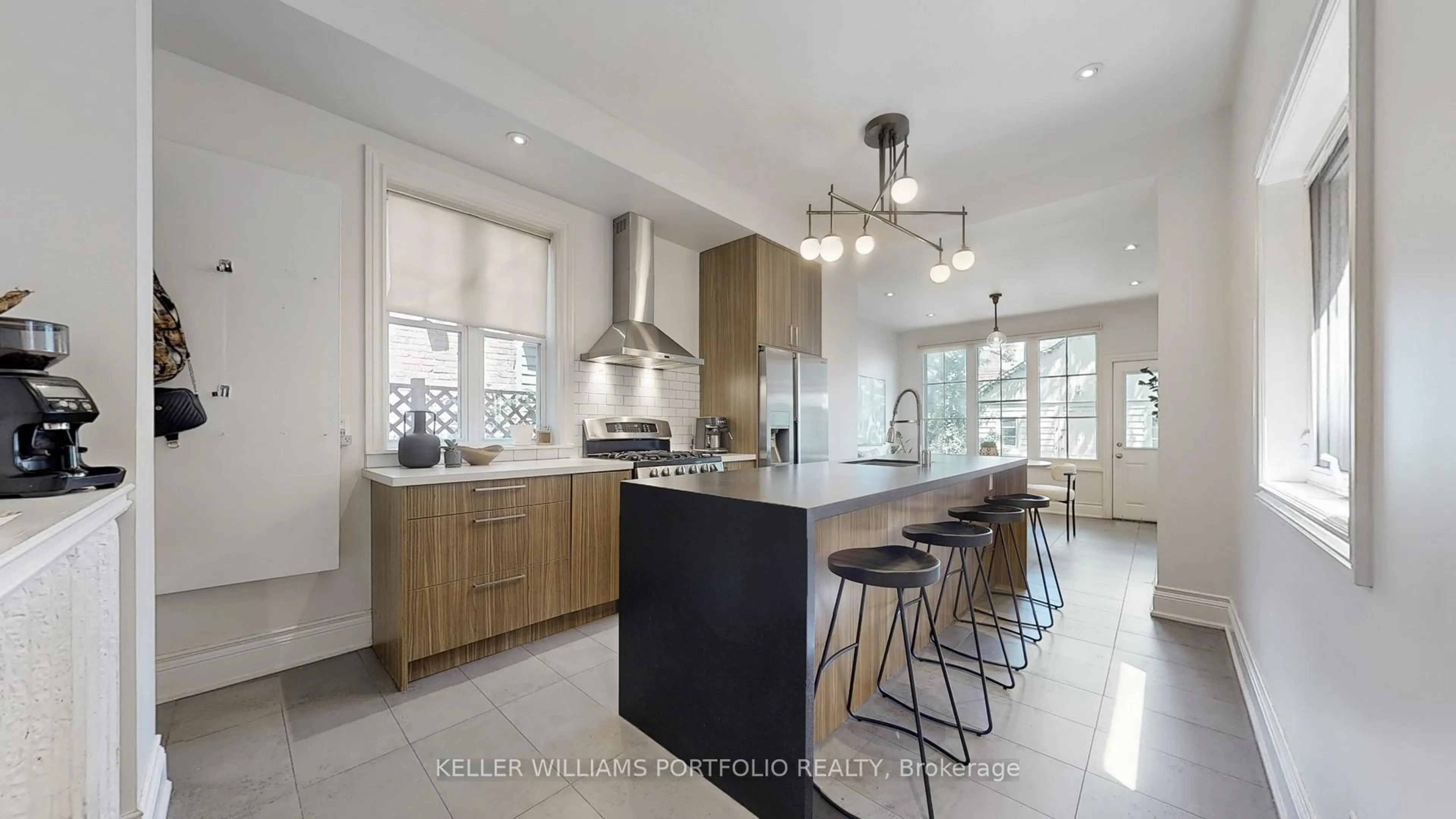 Contemporary kitchen, ceramic/tile floor for 51 Macdonell Ave, Toronto Ontario M6R 2A3