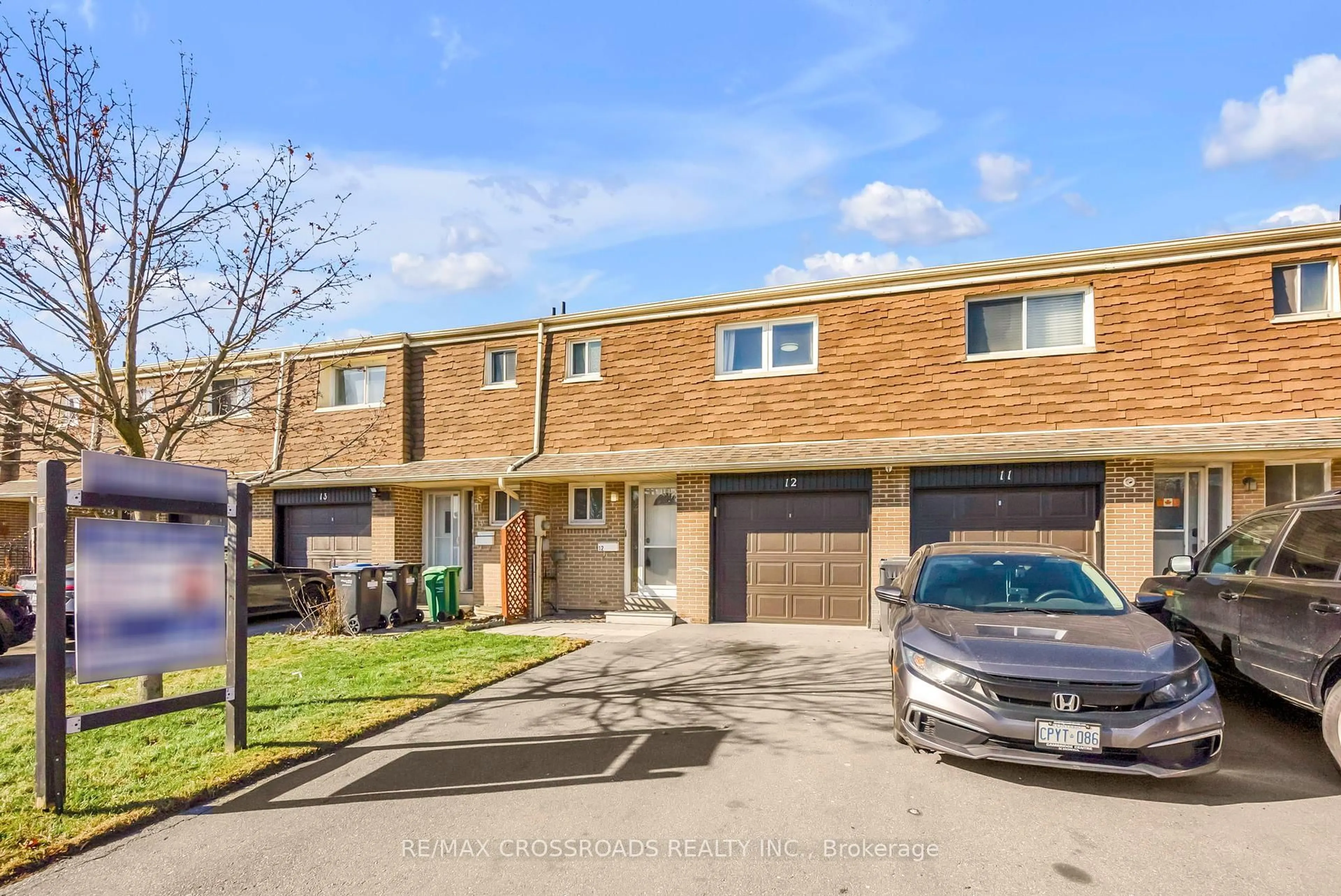 A pic from outside/outdoor area/front of a property/back of a property/a pic from drone, street for 7450 Darcel Ave #12, Mississauga Ontario L4T 2X7
