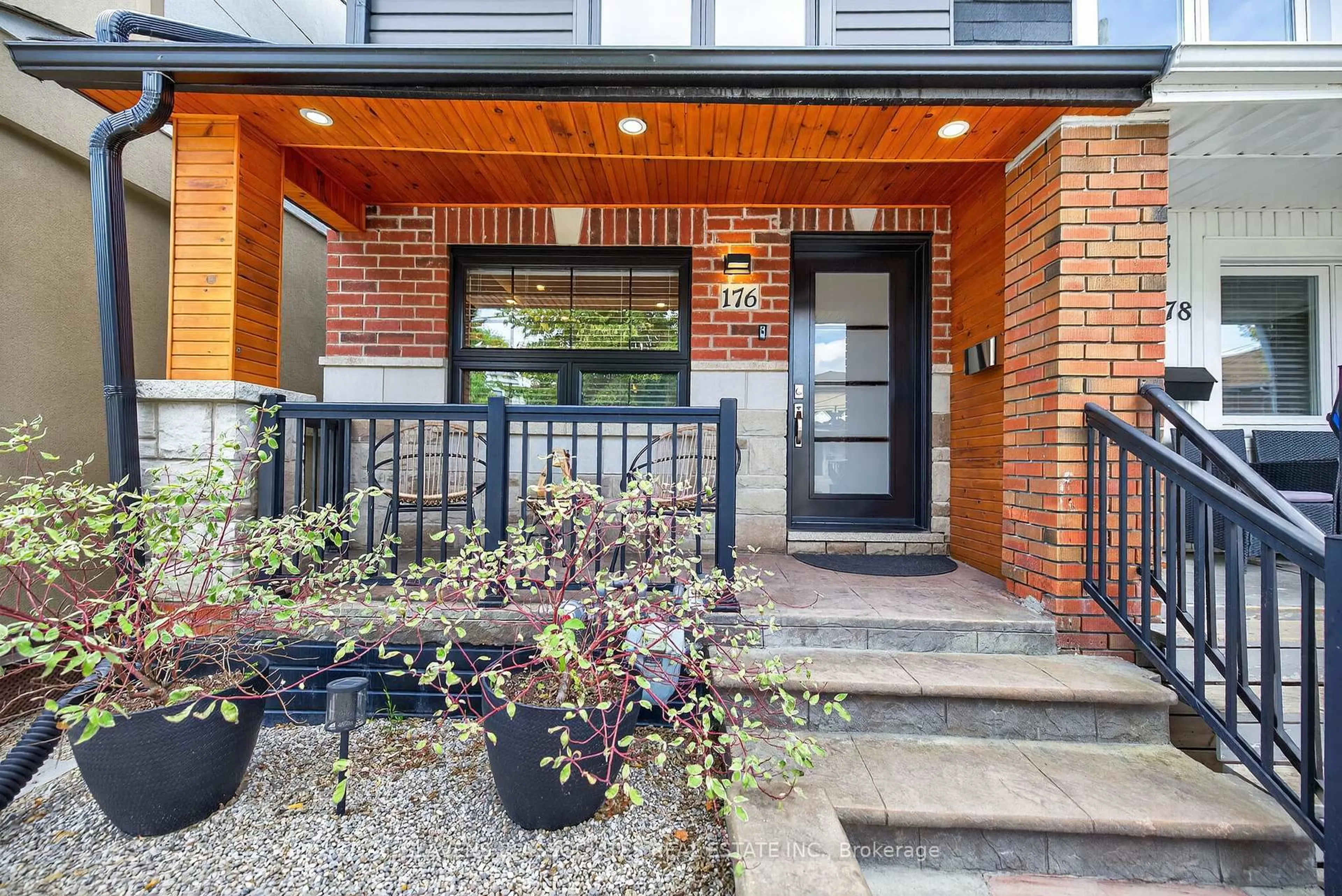Home with brick exterior material, street for 176 Rosethorn Ave, Toronto Ontario M6N 3L4