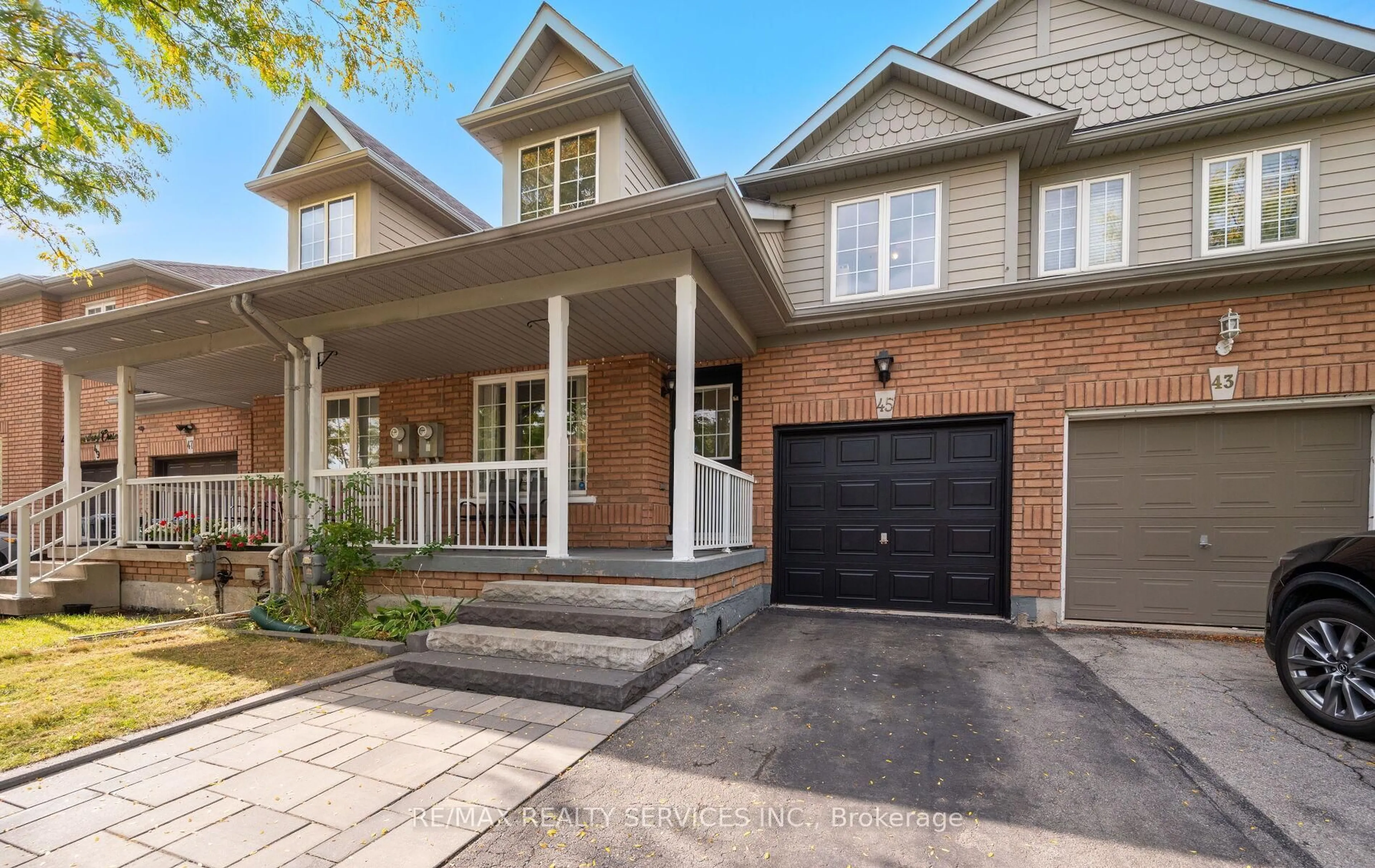 Home with brick exterior material, street for 45 Heartleaf Cres, Brampton Ontario L7A 2B7