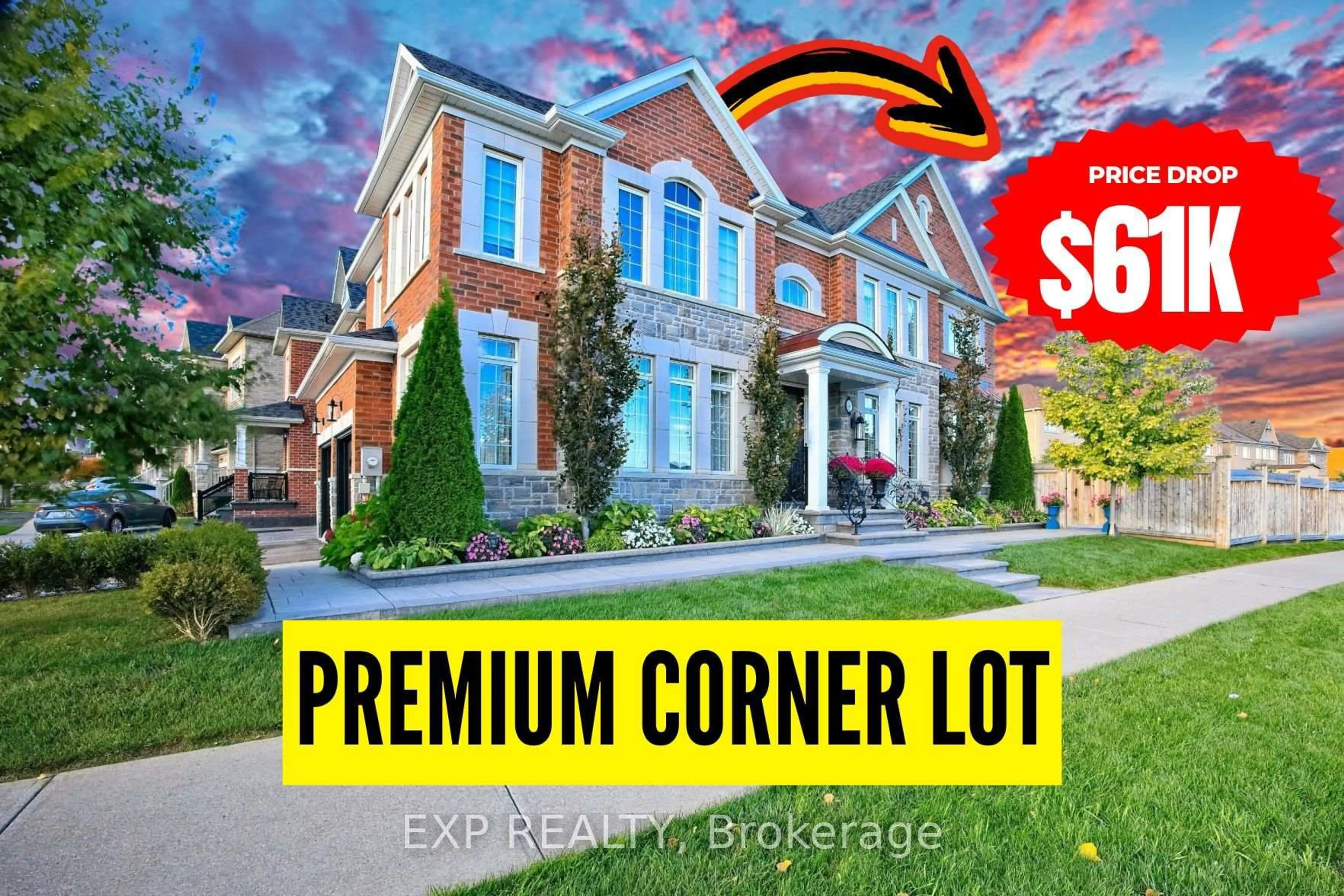 Home with brick exterior material, street for 520 Dougall Ave, Caledon Ontario L7C 3Y8