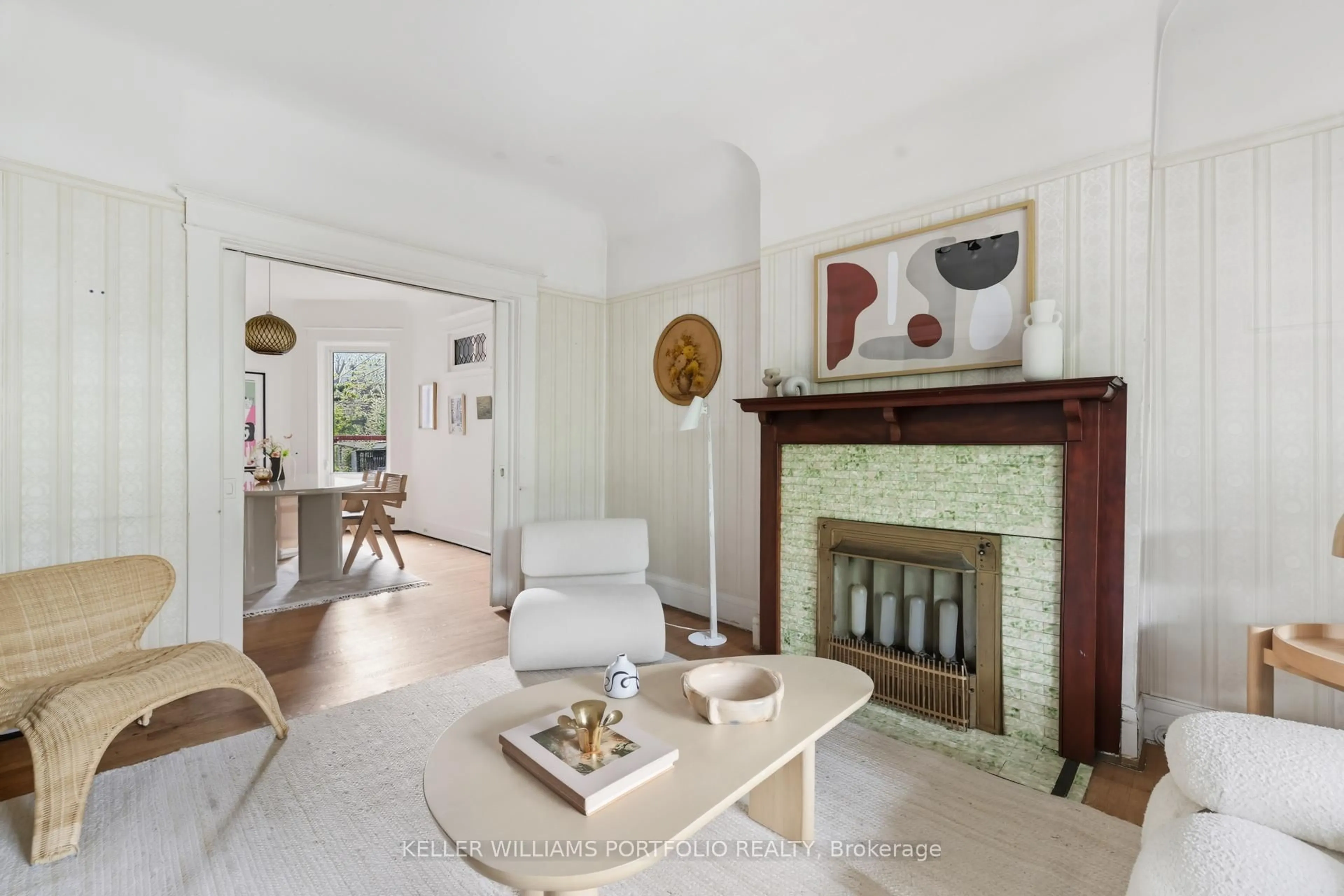 Living room with furniture, unknown for 52 Lynd Ave, Toronto Ontario M6R 1T9