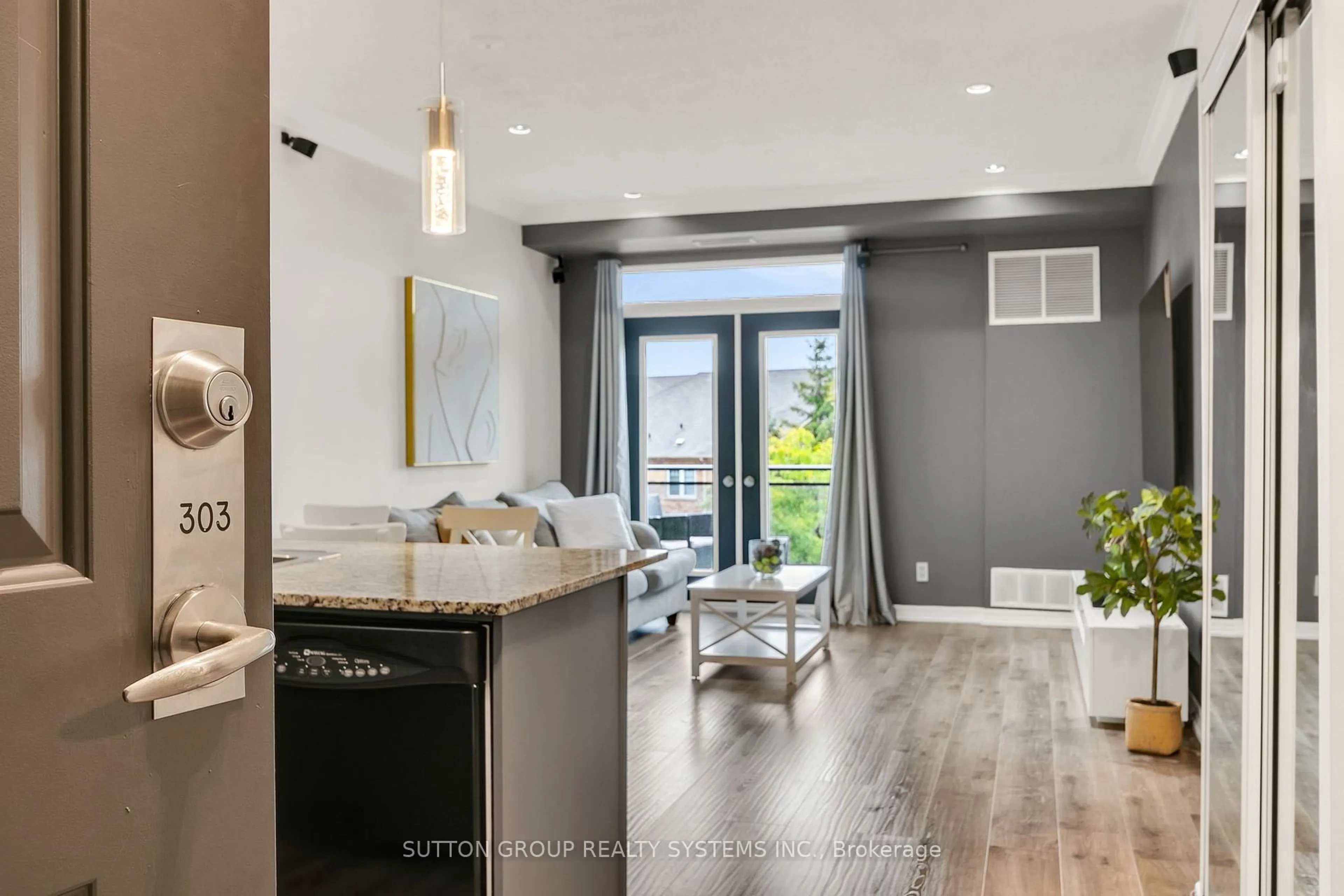Open concept kitchen, unknown for 245 Dalesford Rd #303, Toronto Ontario M8Y 4H7