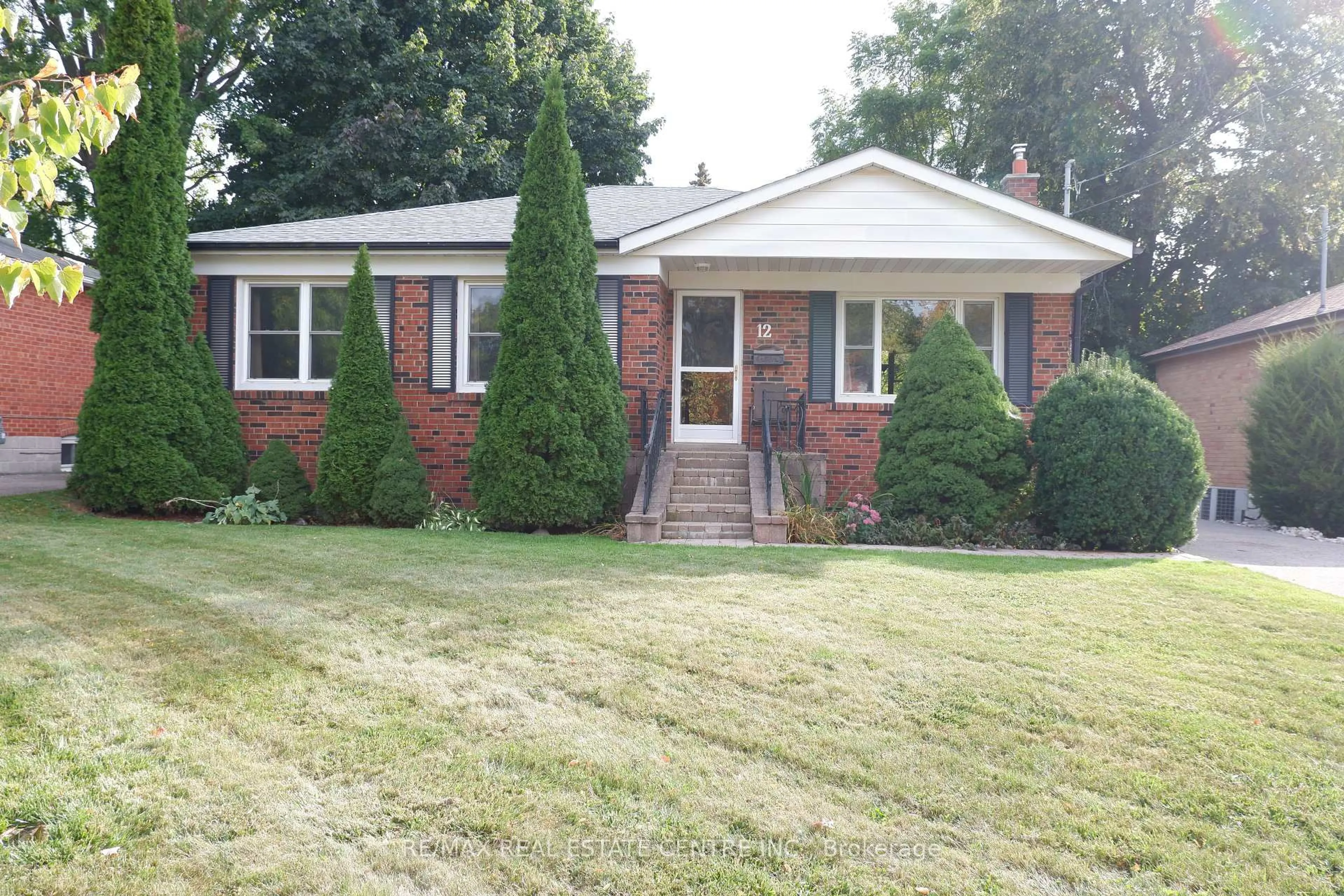 Home with brick exterior material, street for 12 Shelley St, Halton Hills Ontario L7G 3W9