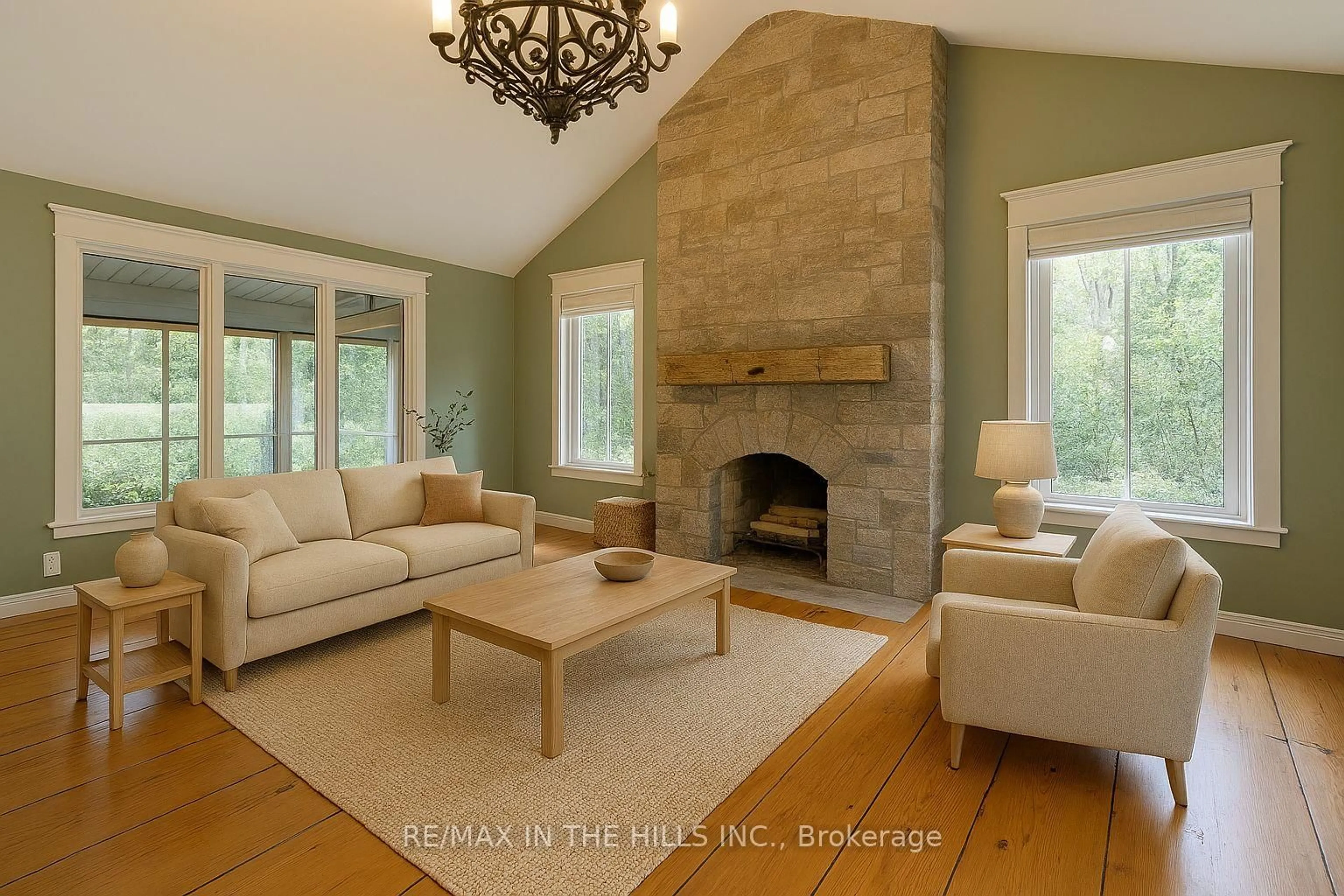 Living room with furniture, unknown for 2651 Forks Of The Credit Rd, Caledon Ontario L7K 2J8