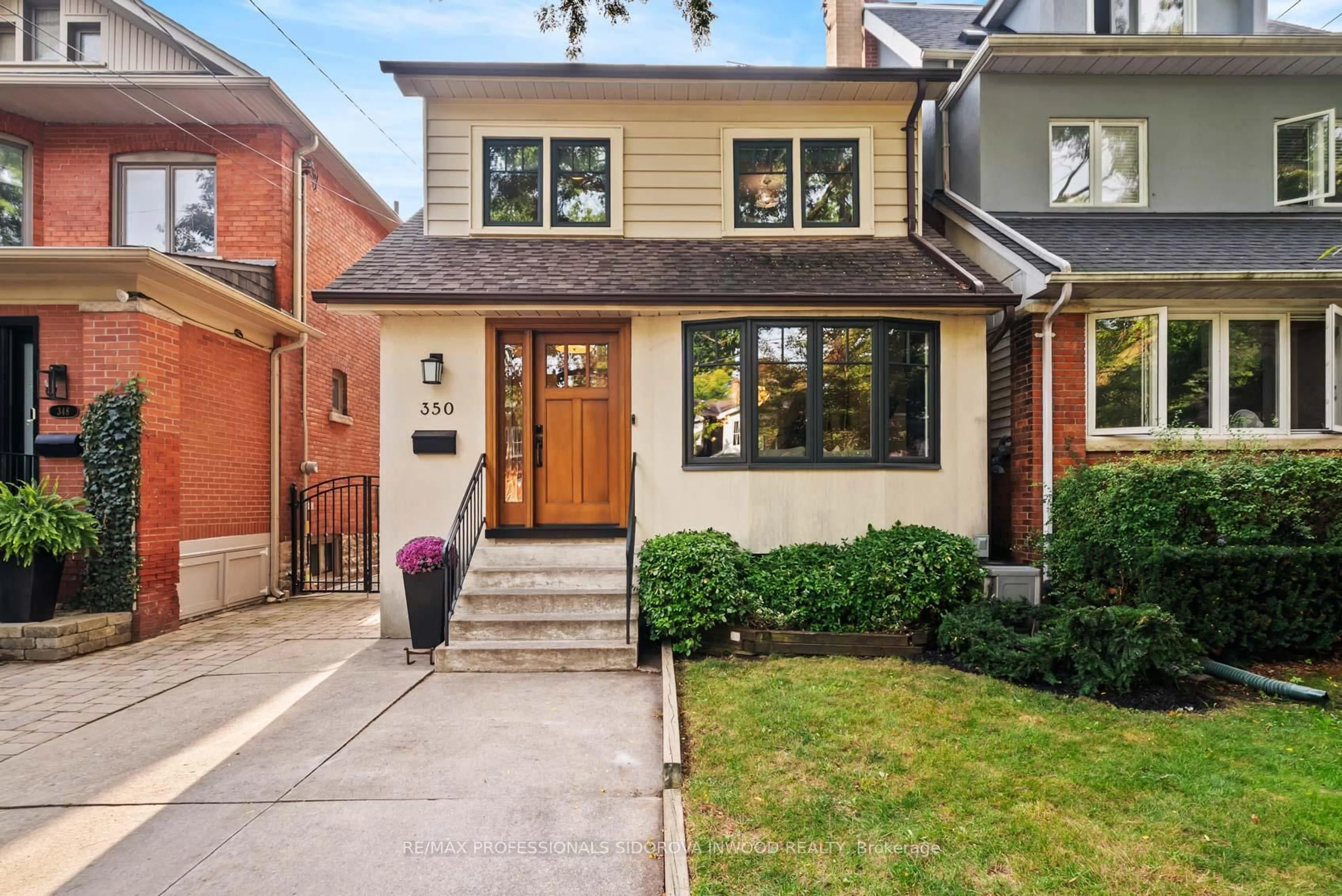 Home with brick exterior material, street for 350 Beresford Ave, Toronto Ontario M6S 3B3