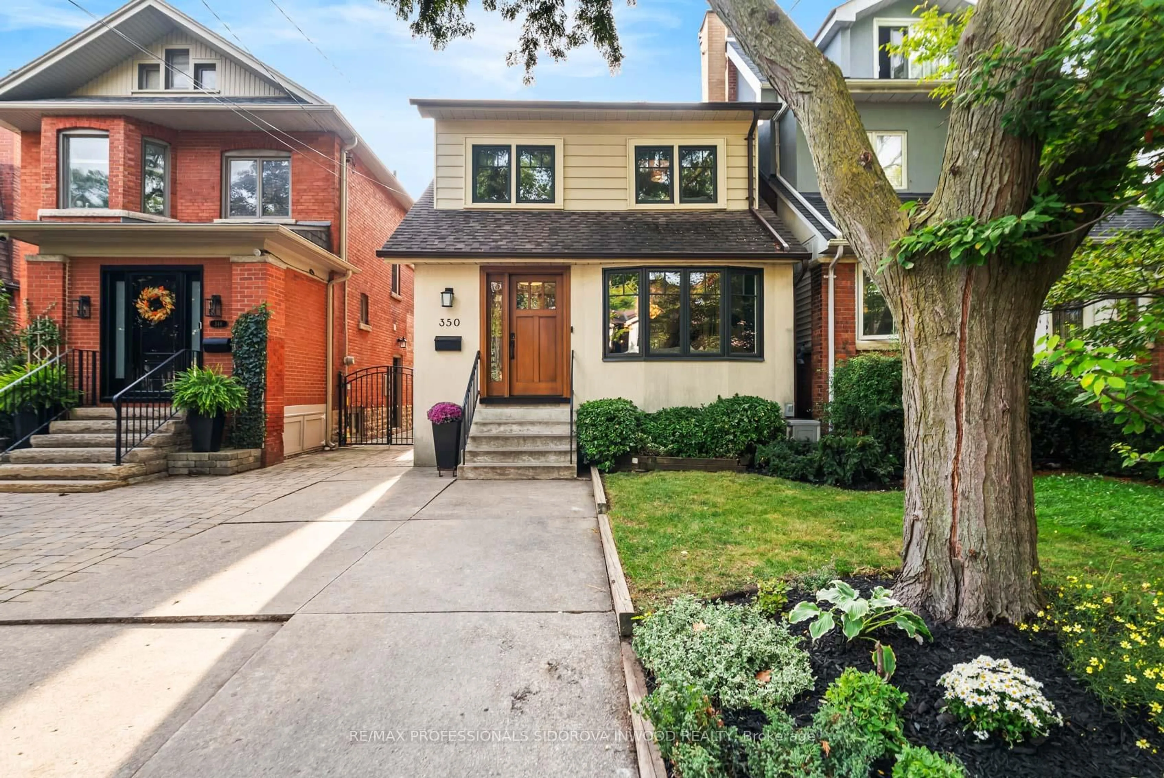 Home with brick exterior material, street for 350 Beresford Ave, Toronto Ontario M6S 3B3