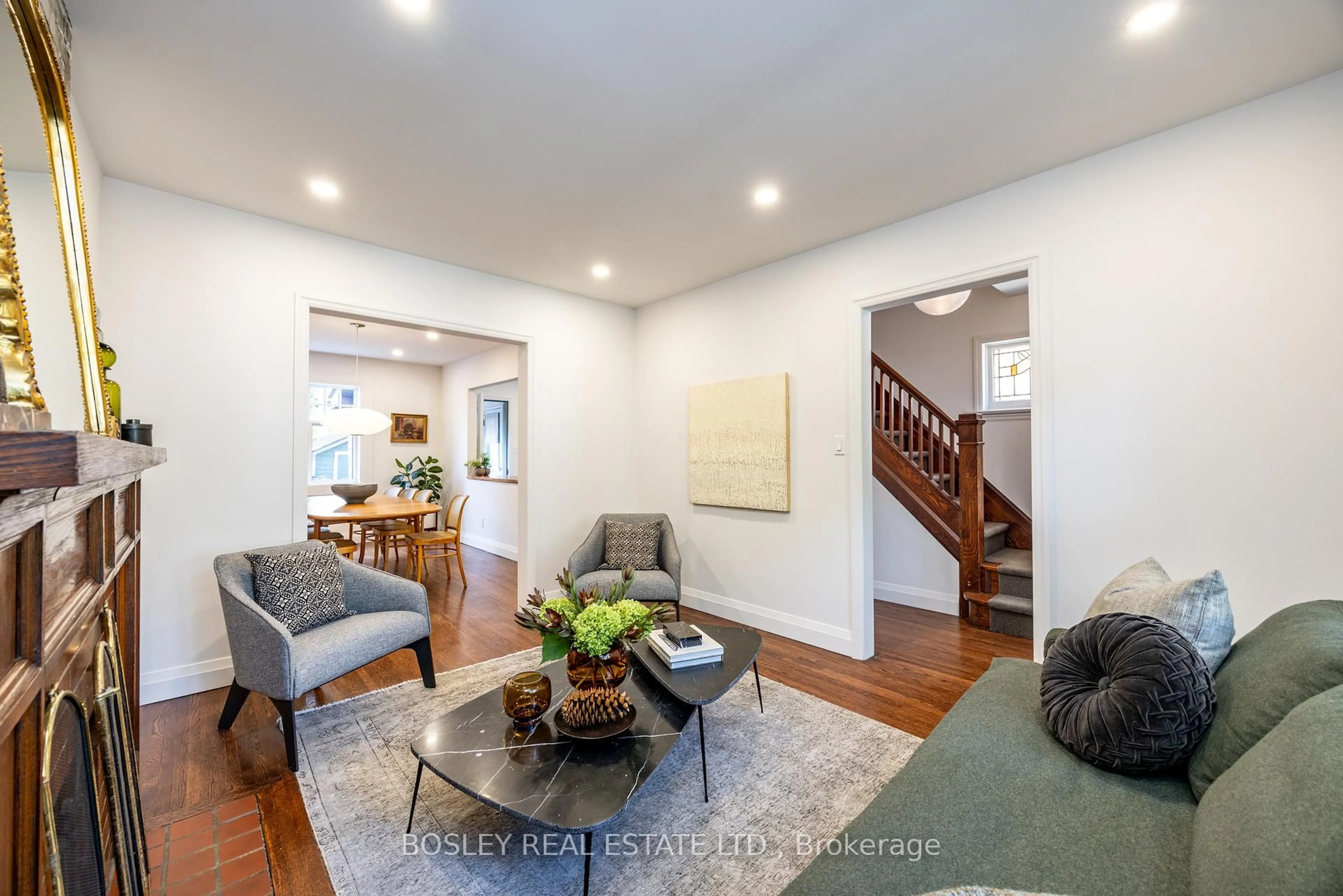 Living room with furniture, unknown for 13 Methuen Ave, Toronto Ontario M6S 1Z7