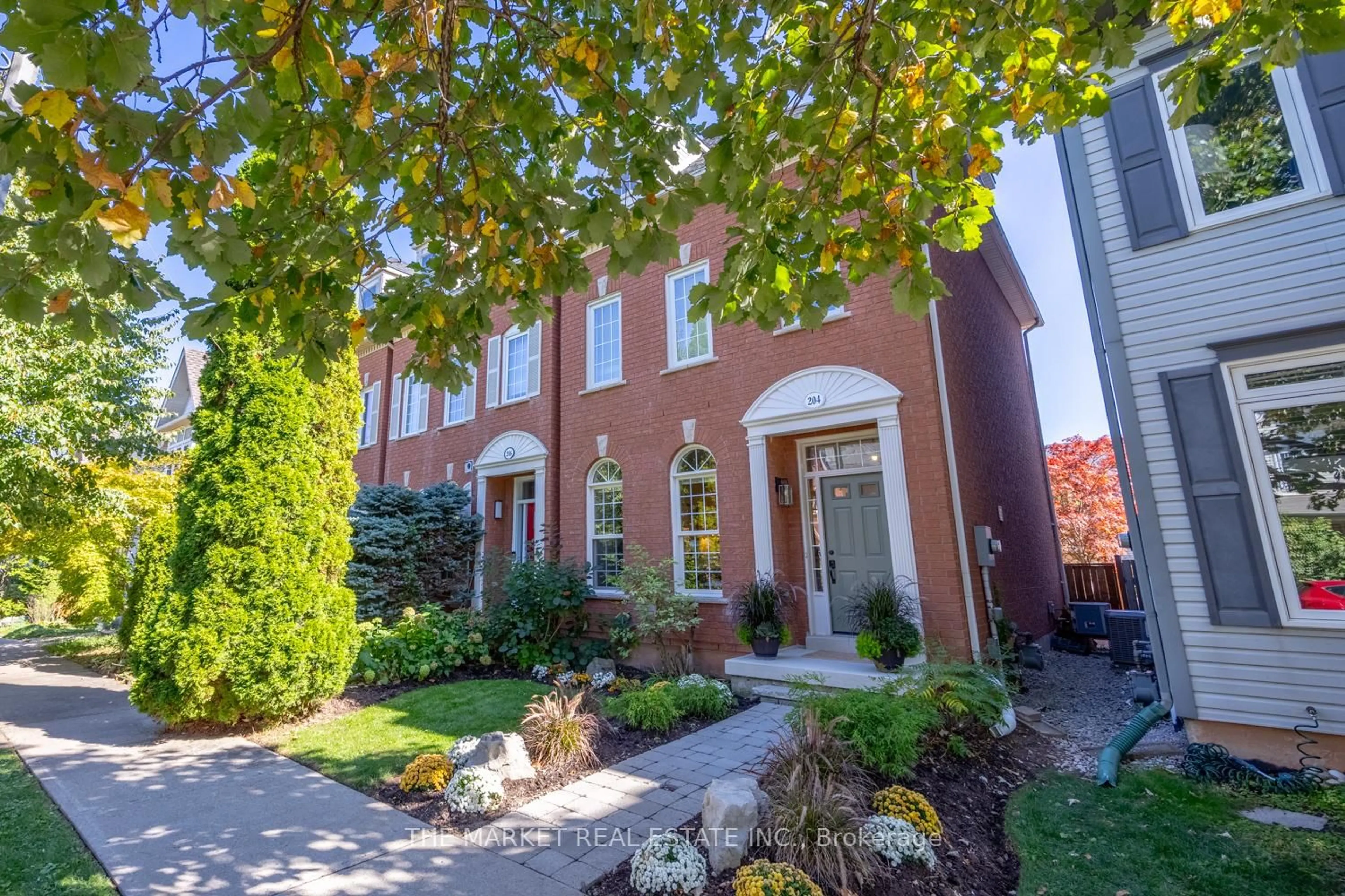 Home with brick exterior material, street for 204 Gatwick Dr, Oakville Ontario L6H 6M9