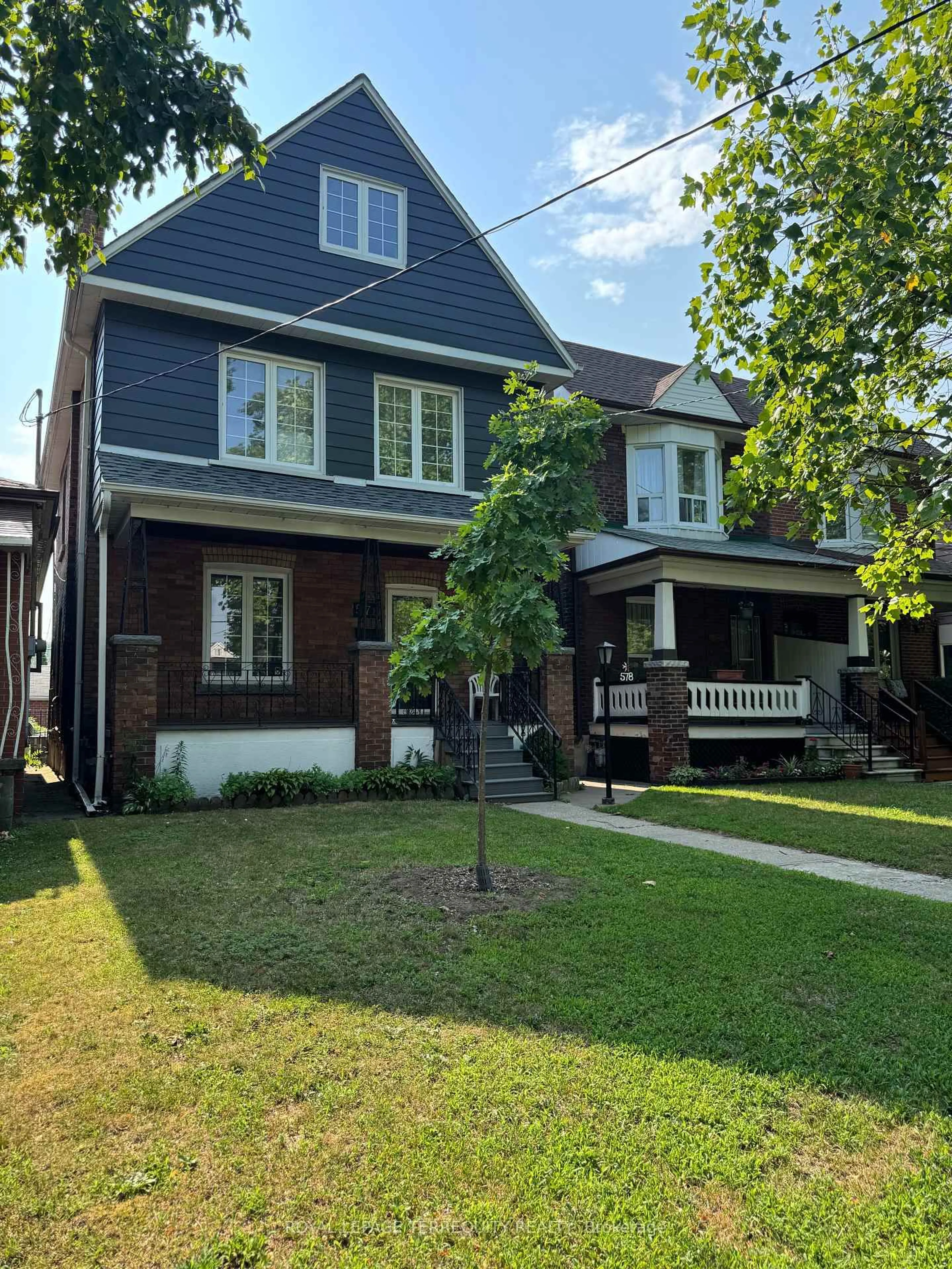 Home with brick exterior material, street for 578 Durie St, Toronto Ontario M6S 3H1