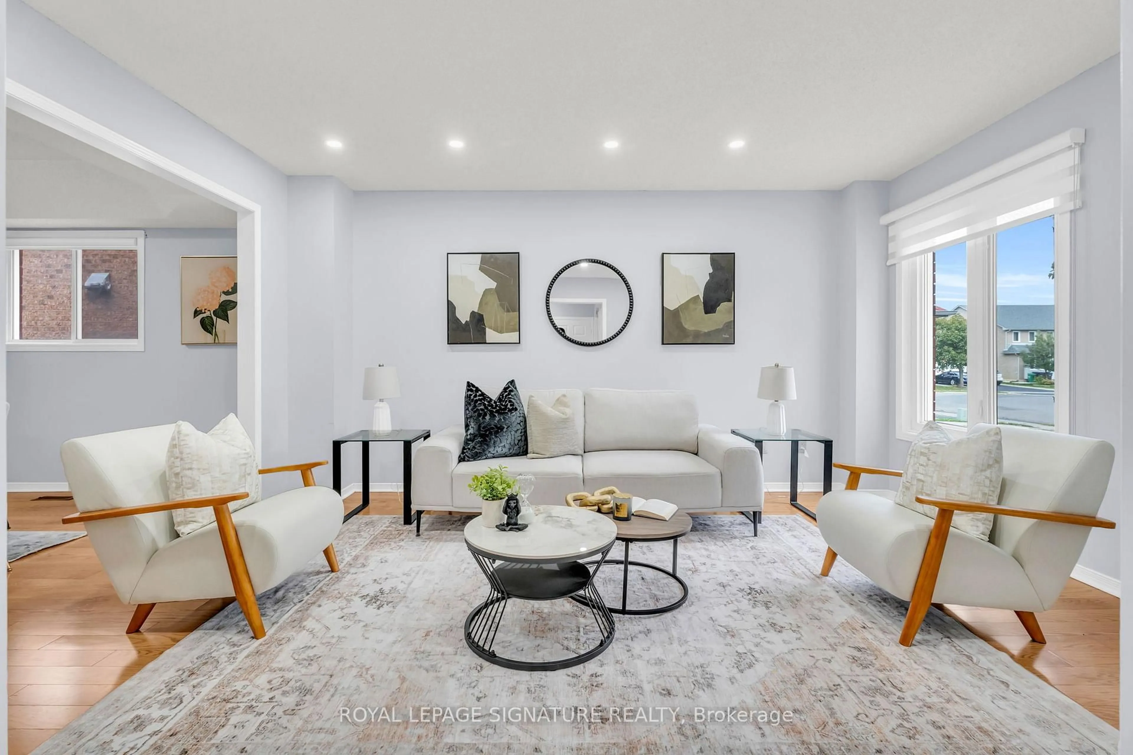 Living room with furniture, unknown for 23 Red Cedar Cres, Brampton Ontario L6R 1A8