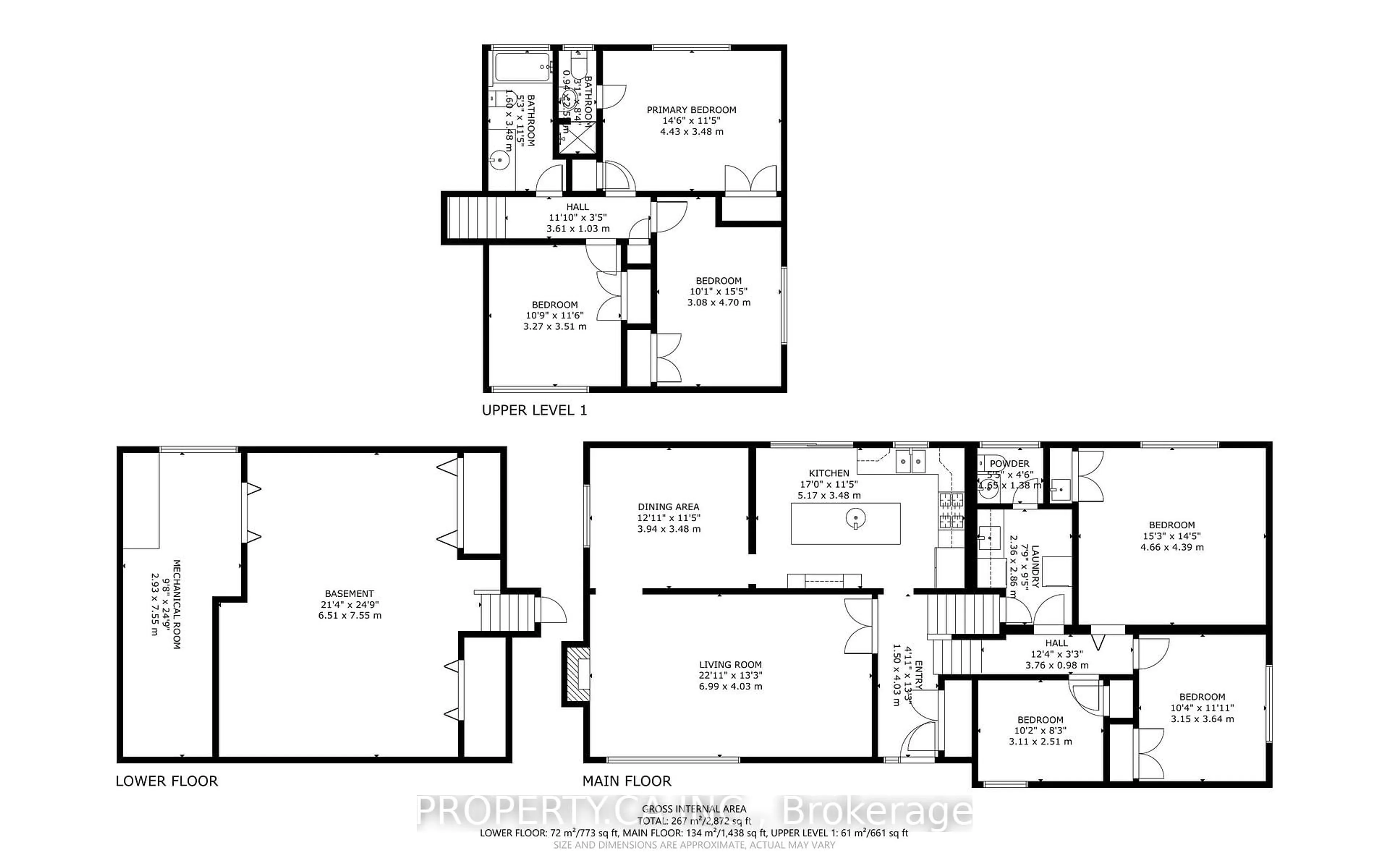 Floor plan for 30 Bournemouth Rd, Toronto Ontario M9A 2C7