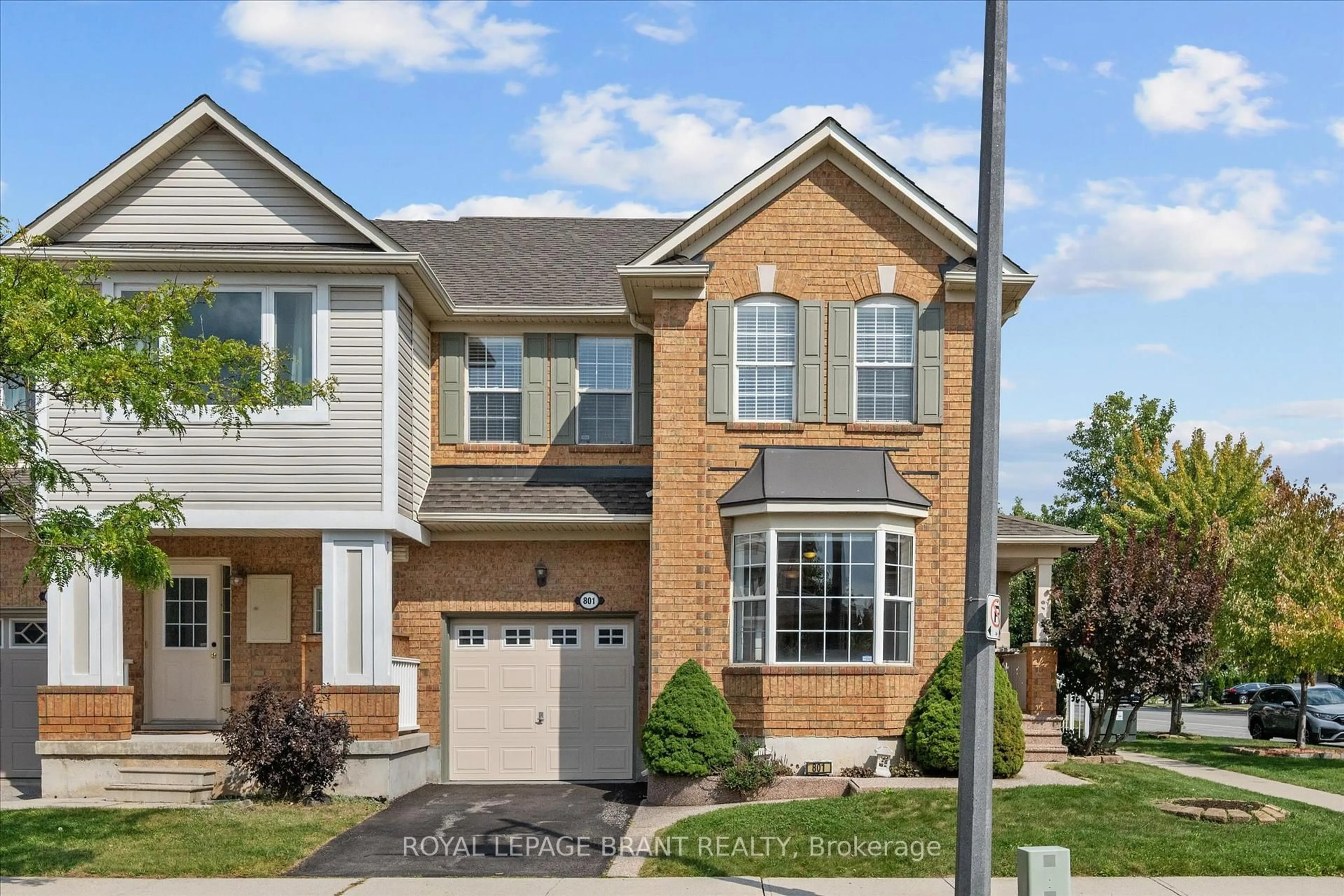 Home with brick exterior material, street for 801 Mckay Cres, Milton Ontario L9T 6L1