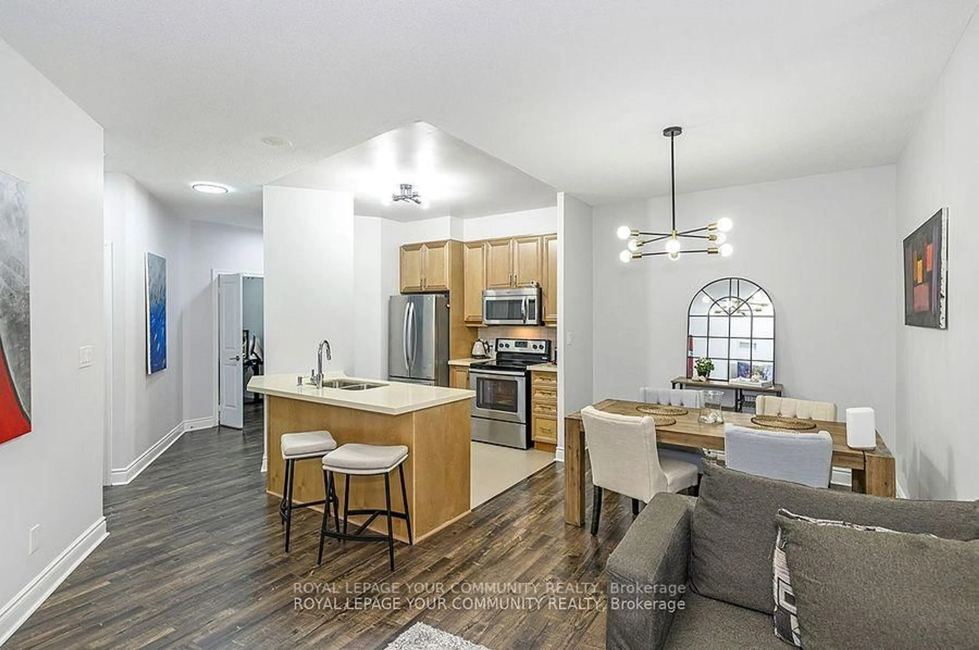 Open concept kitchen, unknown for 25 Earlington Ave #114, Toronto Ontario M8X 3A3
