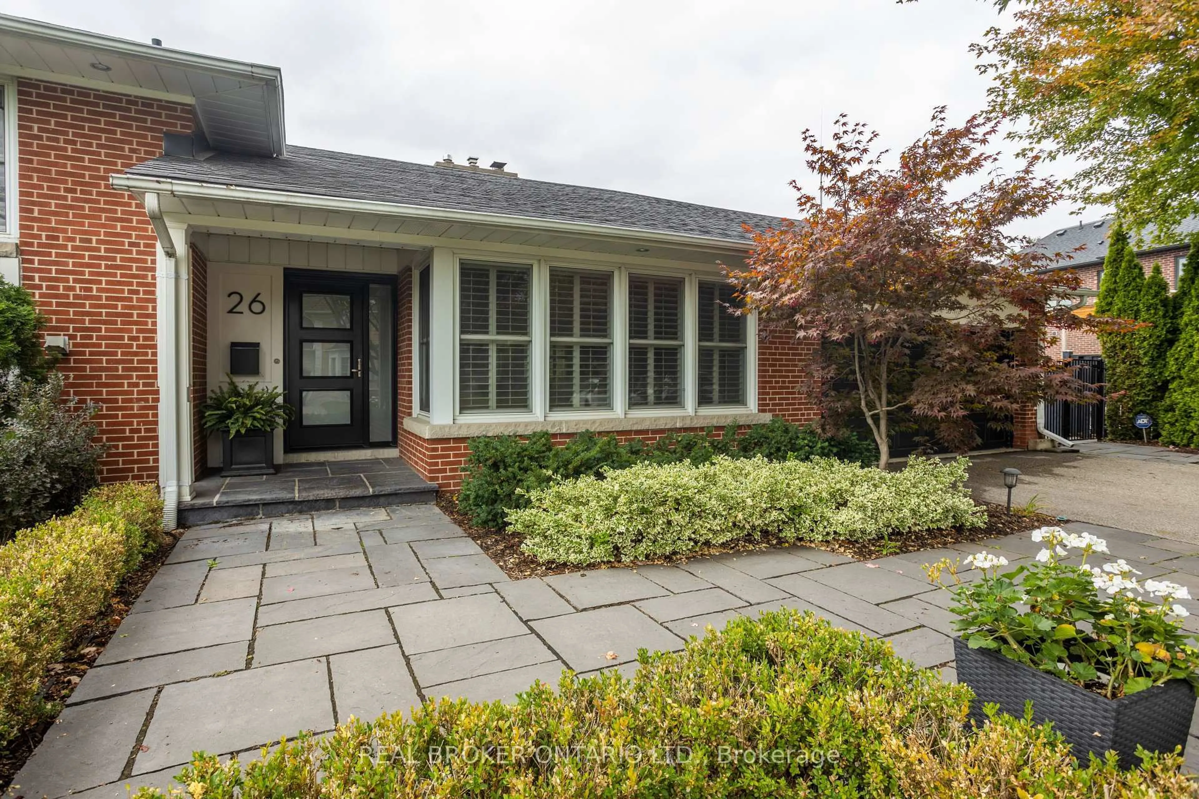 Home with brick exterior material, street for 26 Abilene Dr, Toronto Ontario M9A 2M8