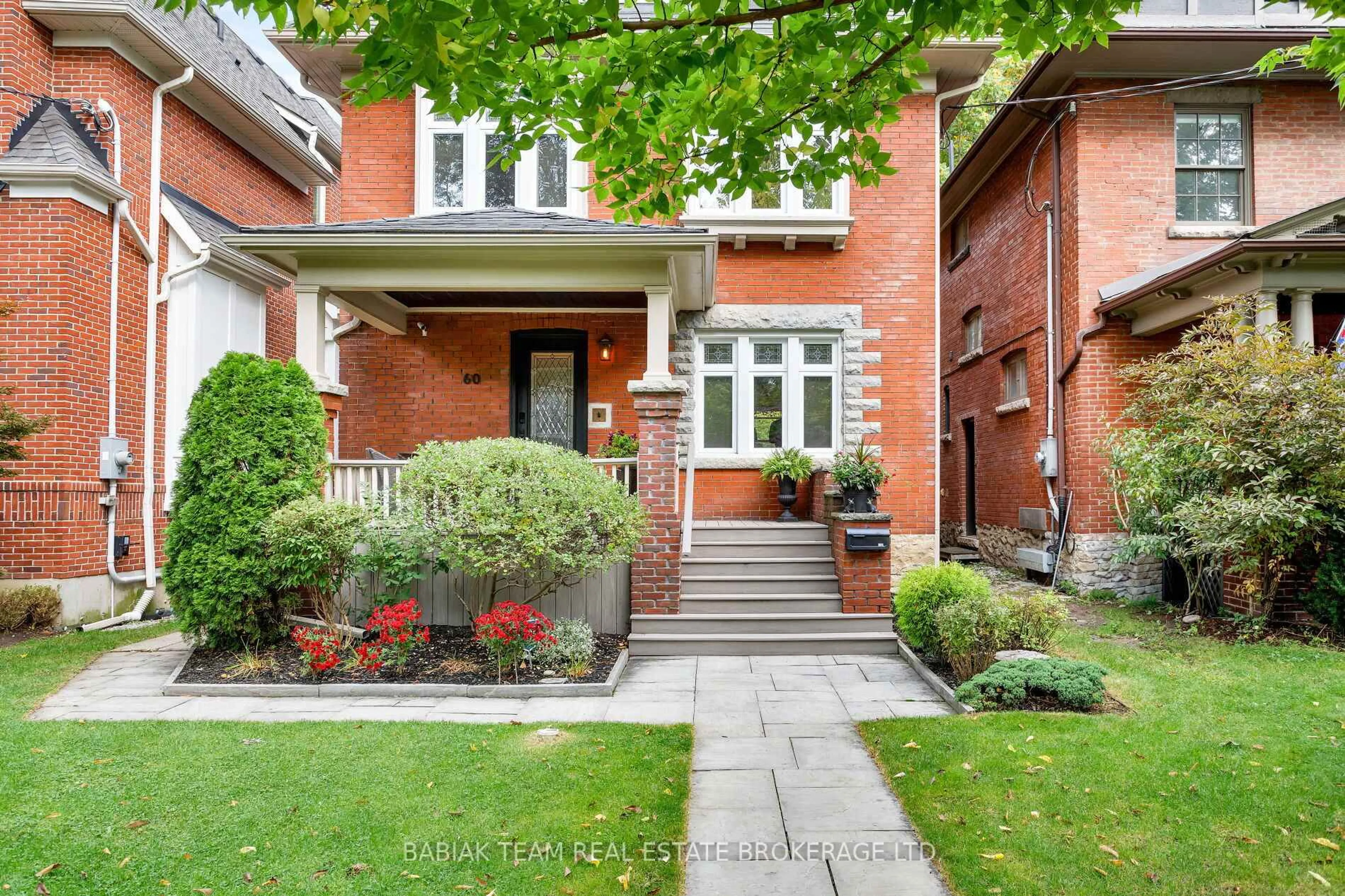 Home with brick exterior material, street for 60 Hewitt Ave, Toronto Ontario M6R 1Y3