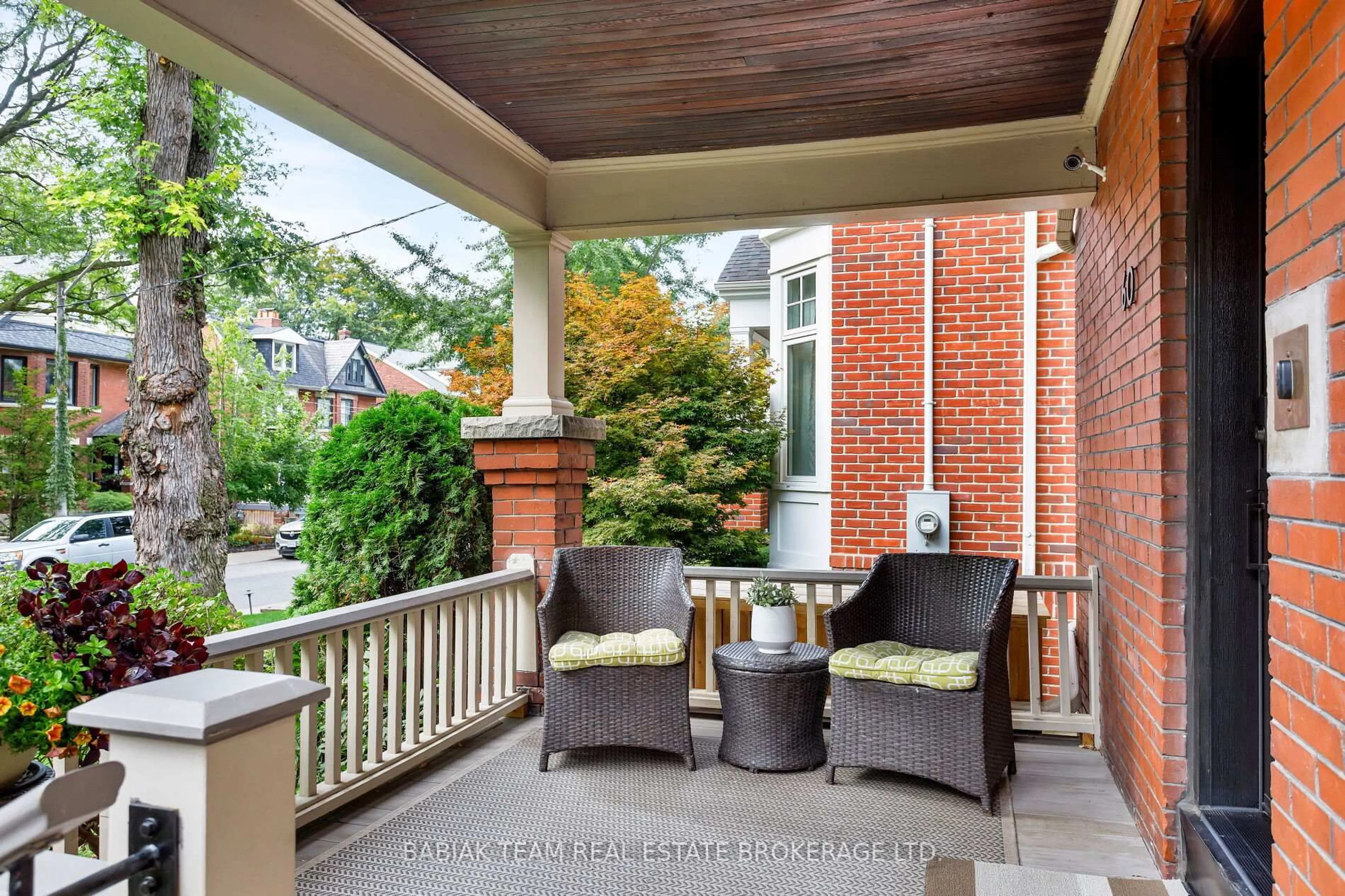 Patio, street for 60 Hewitt Ave, Toronto Ontario M6R 1Y3