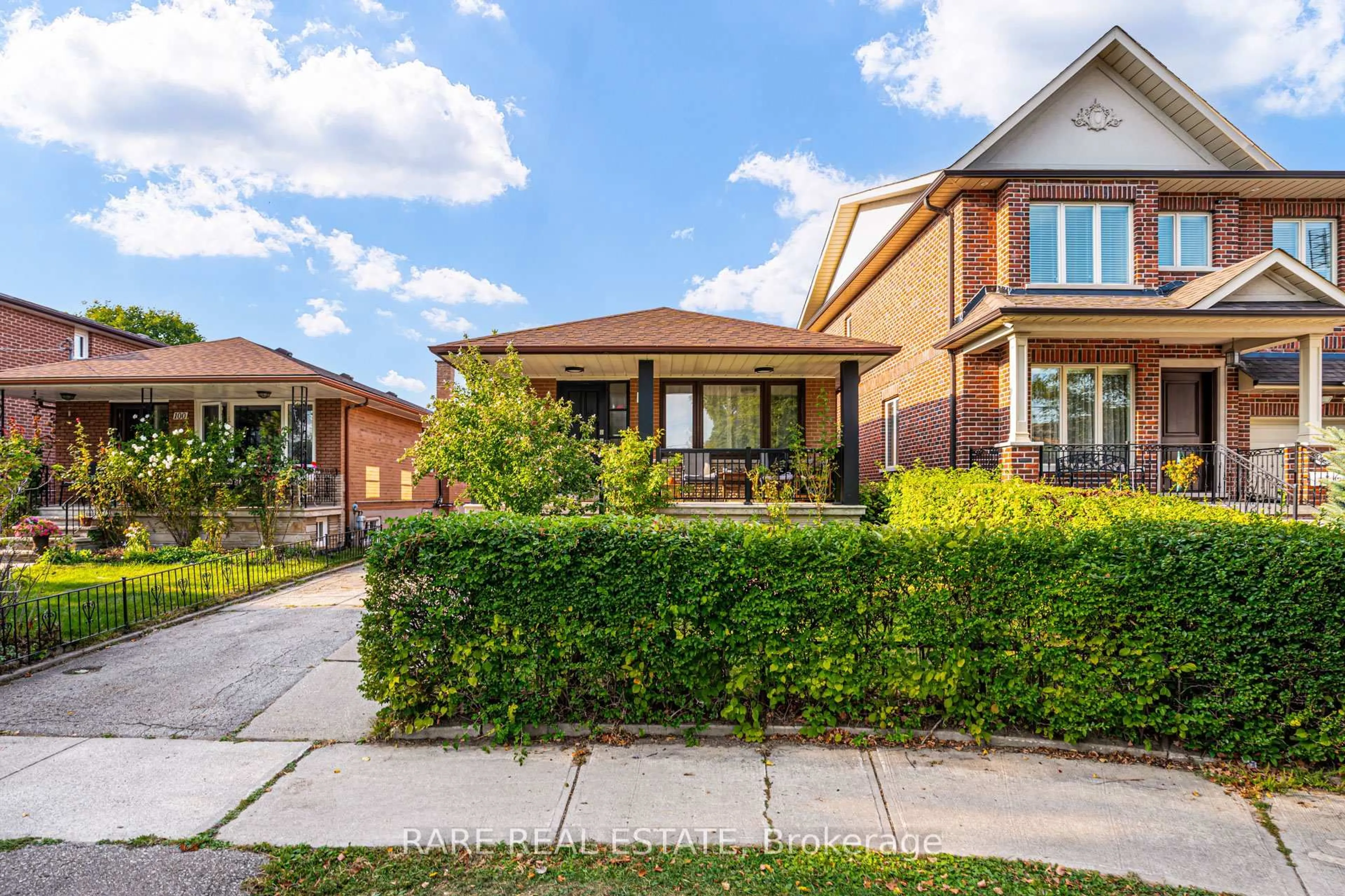 Home with brick exterior material, street for 98 Hay Ave, Toronto Ontario M8Z 1G4