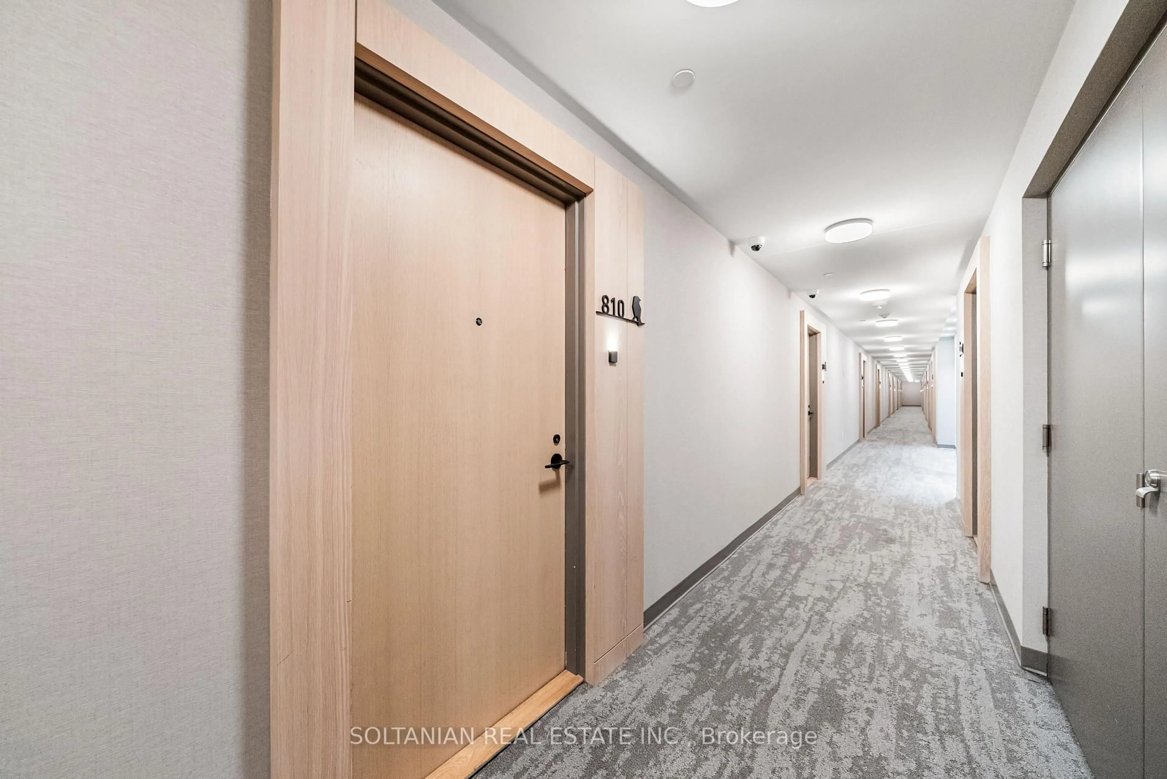 Indoor foyer for 50 George Butchart Dr #810, Toronto Ontario M3K 0C9