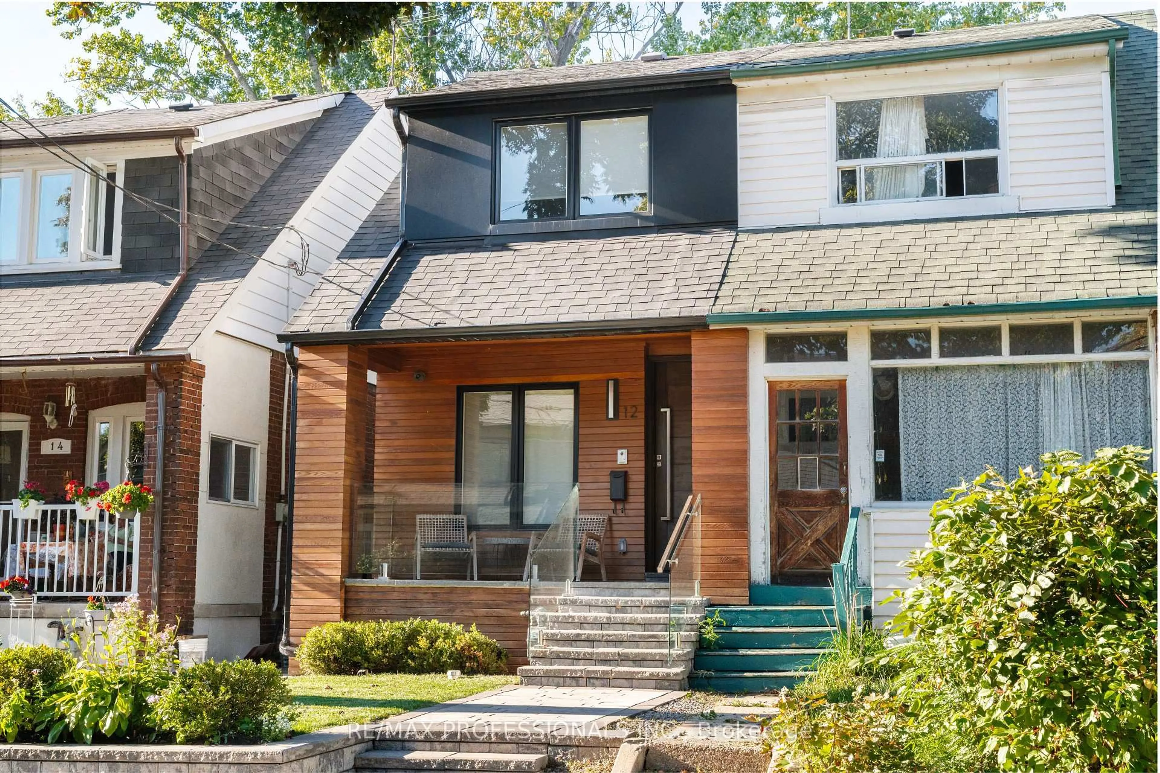Home with brick exterior material, street for 12 Mayfield Ave, Toronto Ontario M6S 1K3