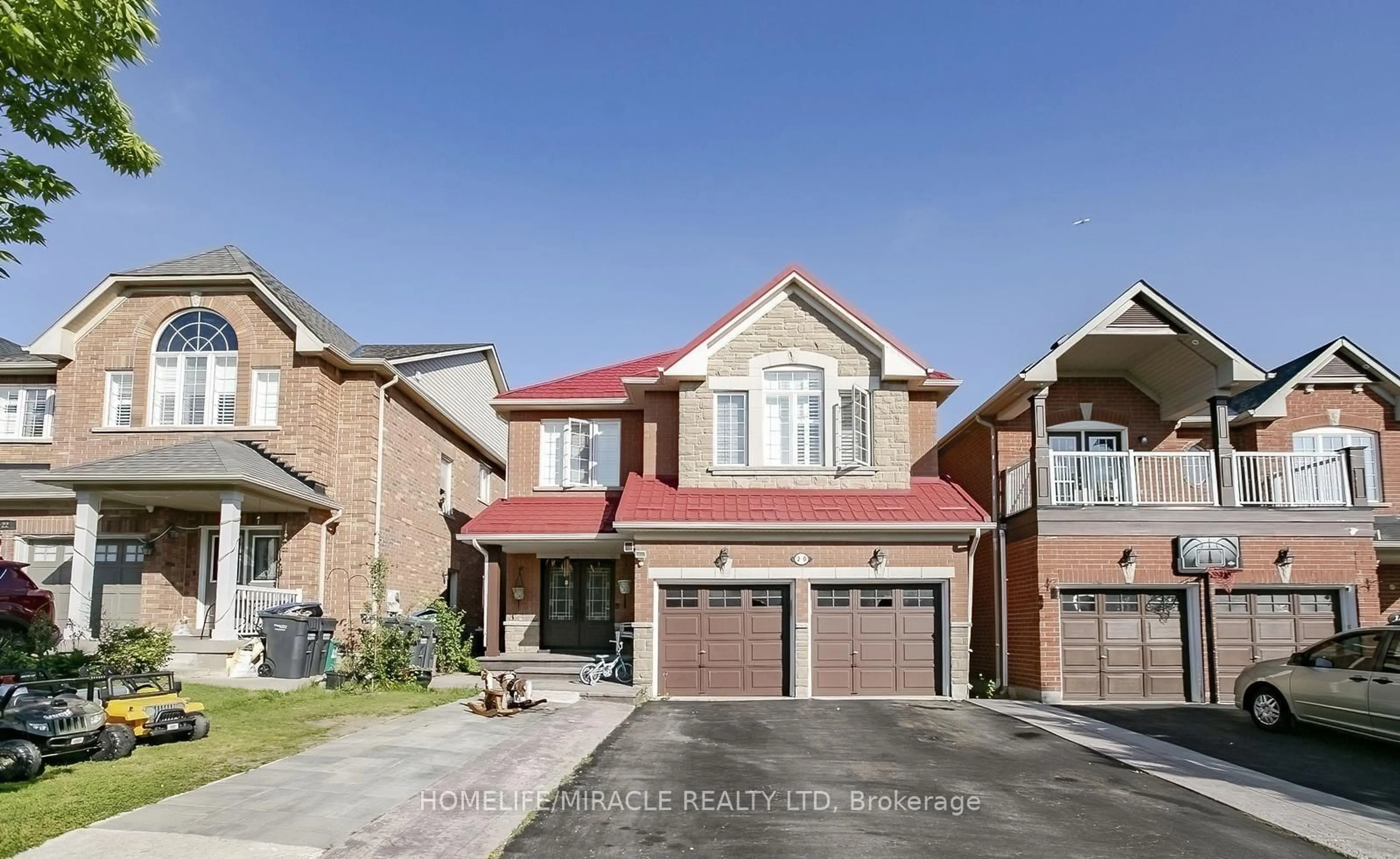 Home with brick exterior material, street for 20 Oblate Cres, Brampton Ontario L6Y 0K2