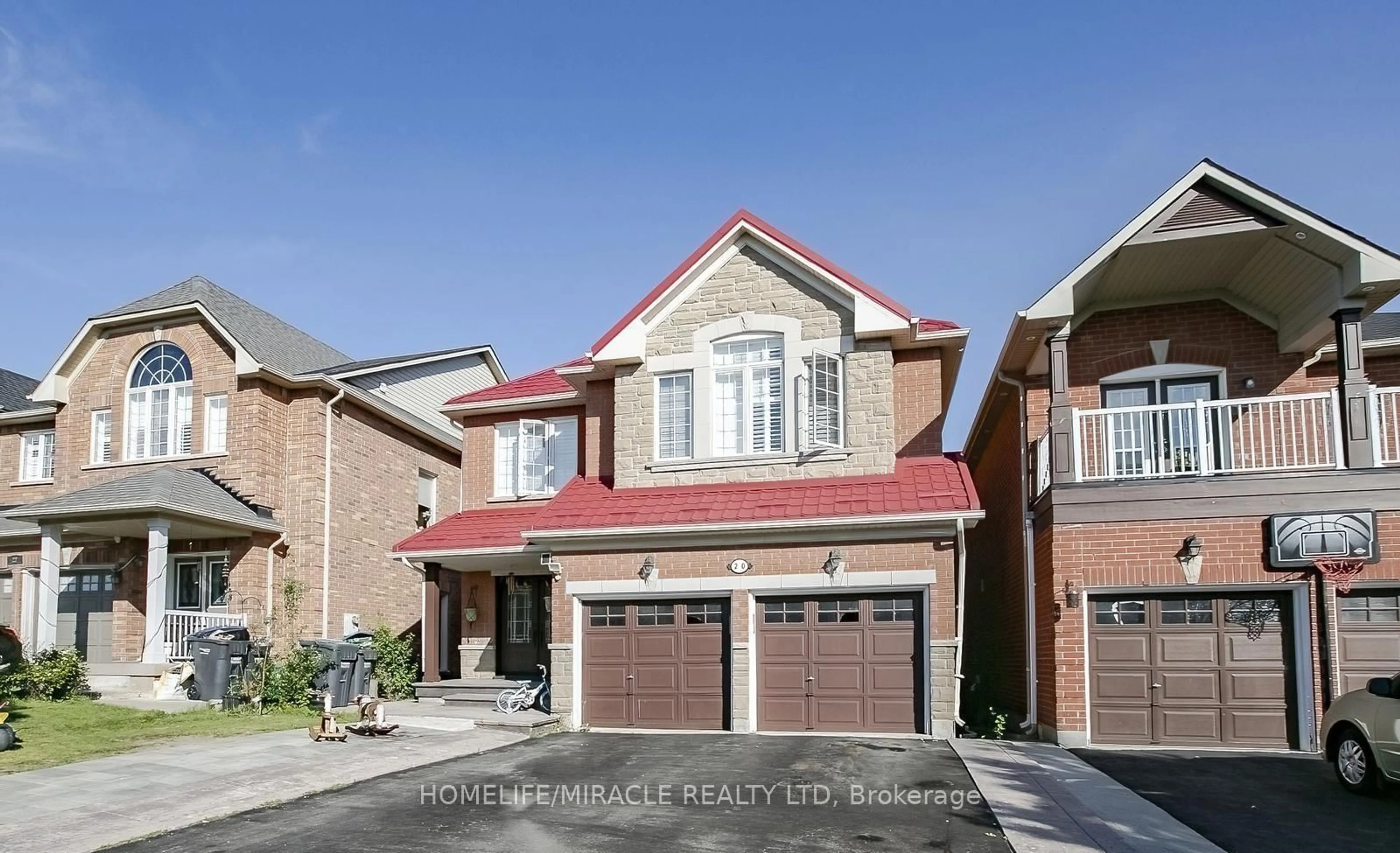 Home with brick exterior material, street for 20 Oblate Cres, Brampton Ontario L6Y 0K2