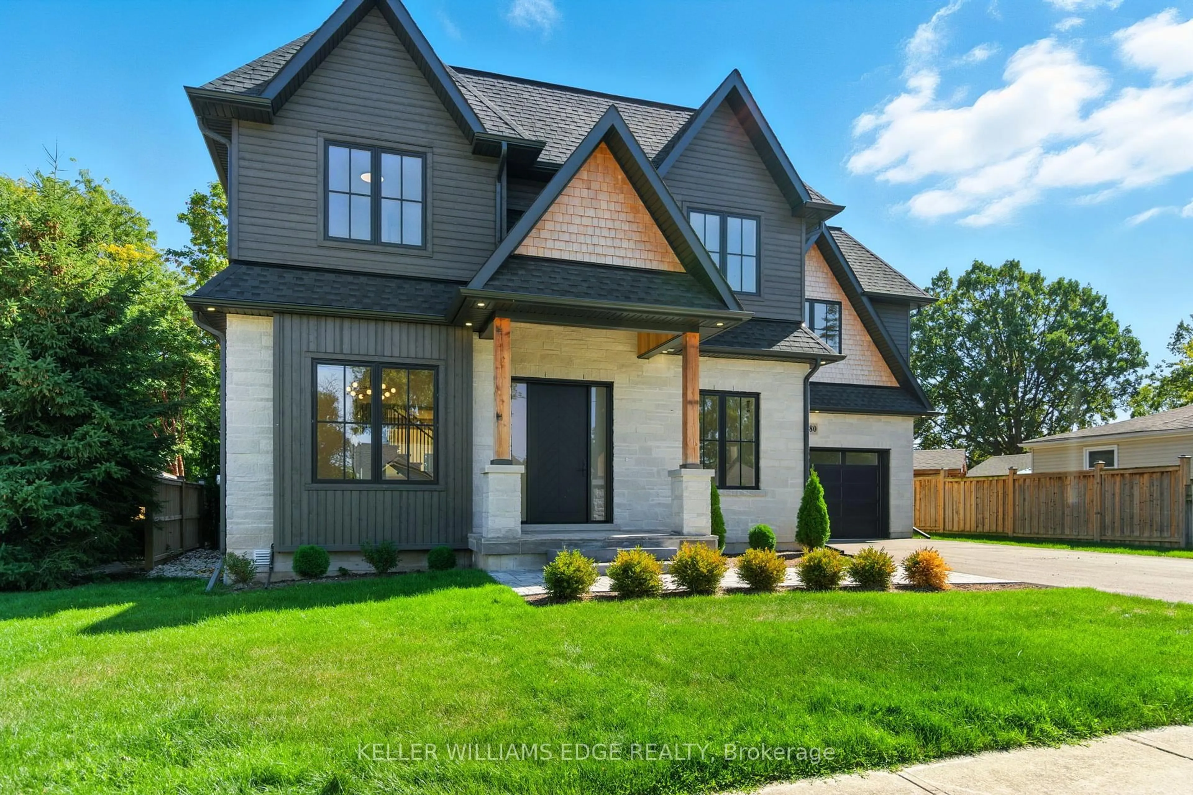 Home with brick exterior material, street for 80 Barton St, Milton Ontario L9T 1C9