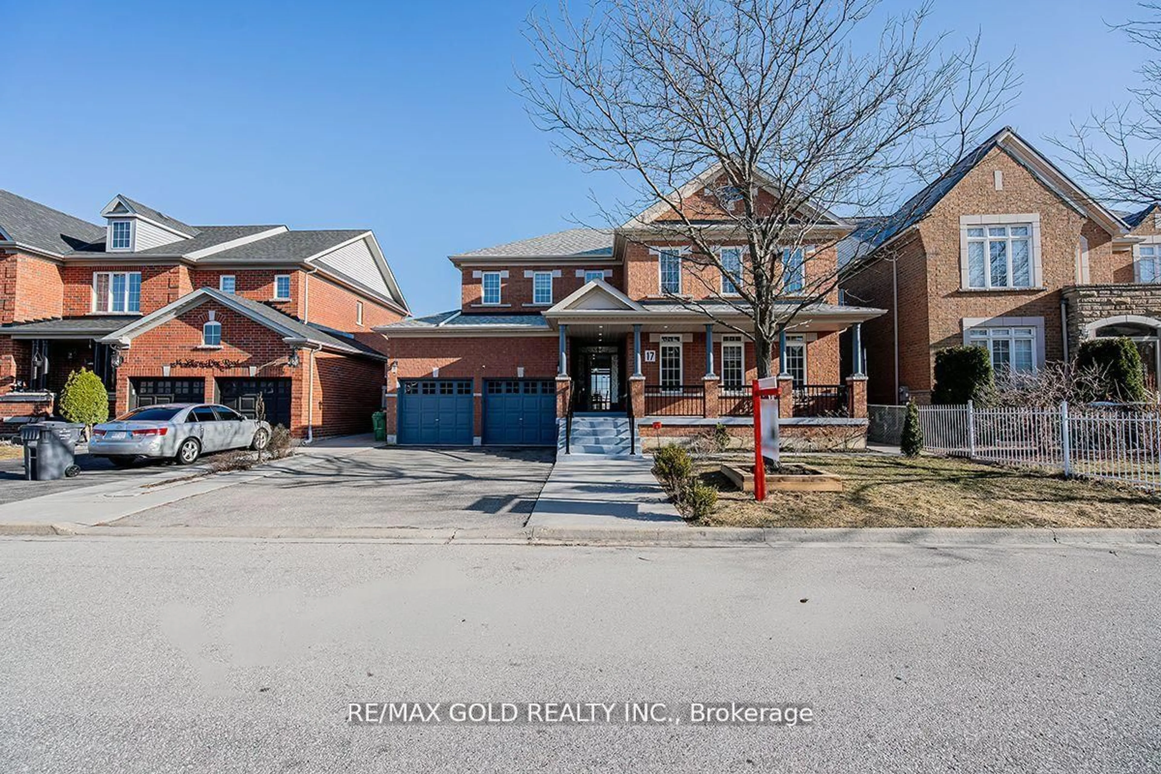 Home with brick exterior material, street for 17 Yellow Pine Rd, Brampton Ontario L6P 2E4